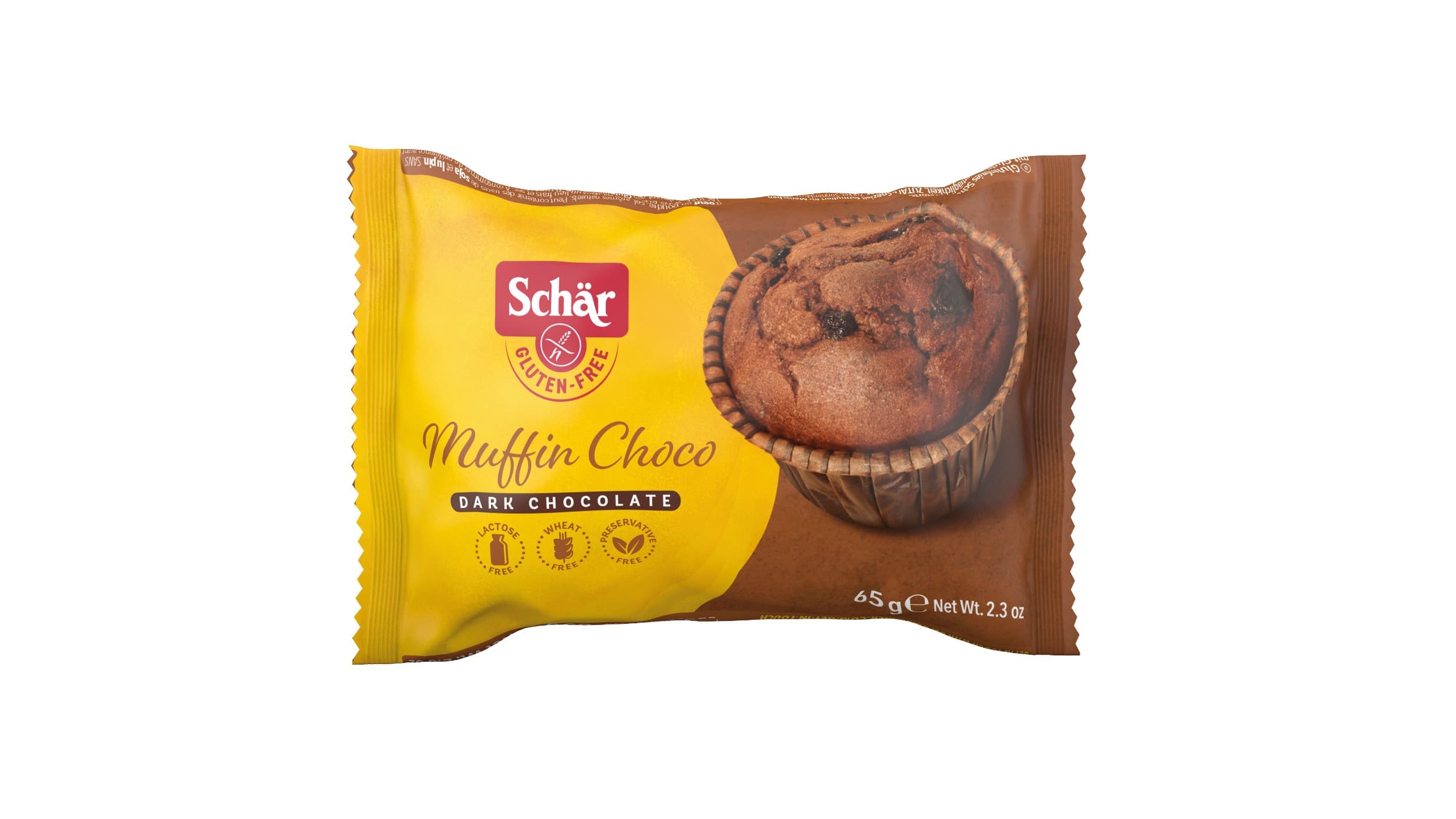 Schär Muffin choco jemné pečivo kakaové bez lepku 65 g
