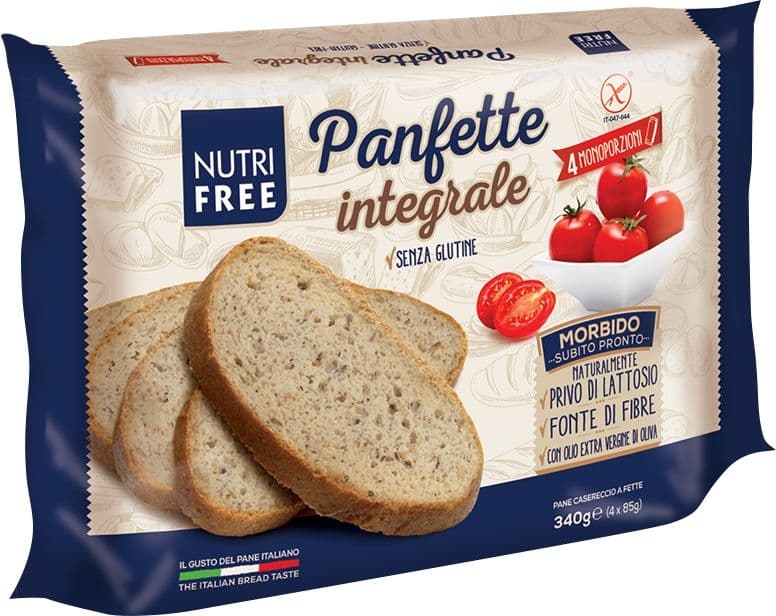 Nutrifree Panfette Světlý krájený chléb bez lepku 4x75 g