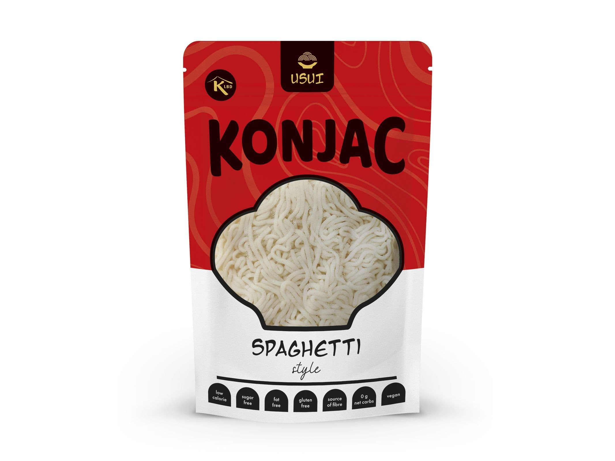 Usui Spaghetti Style - Konjaková příloha ve tvaru špaget v nálevu 270 g