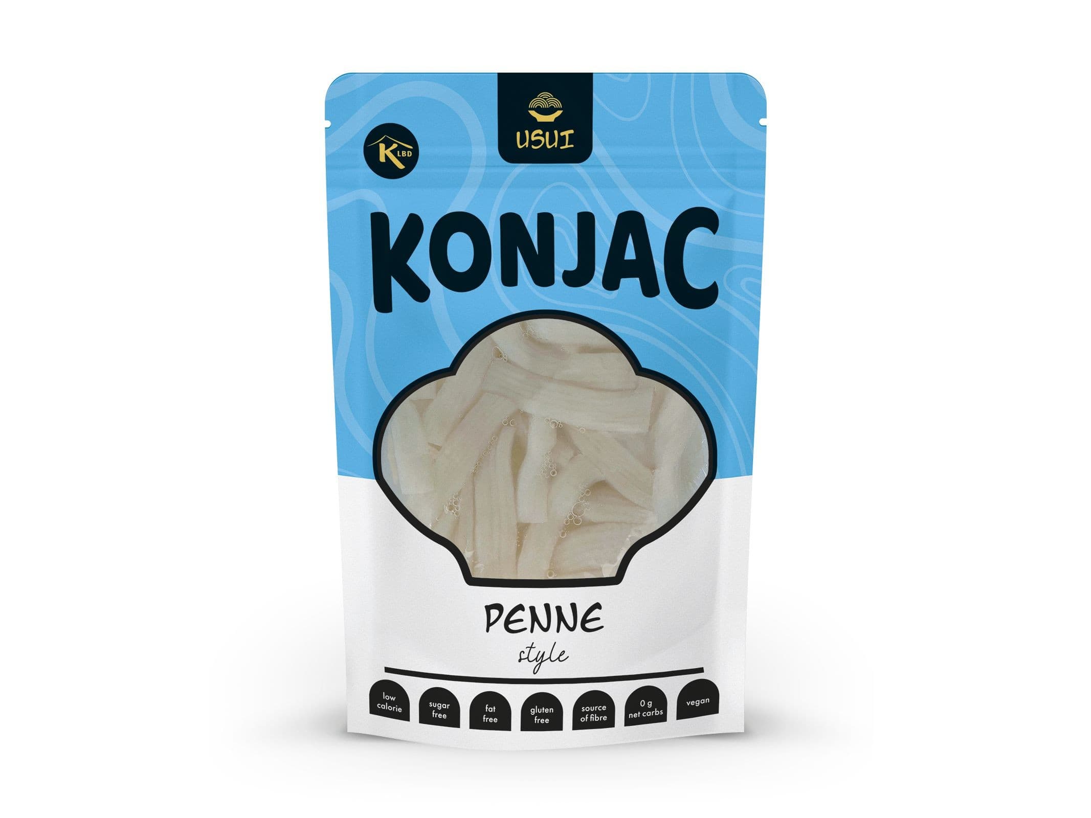 Usui Penne styl - konjaková příloha ve tvaru penne v nálevu 270 g
