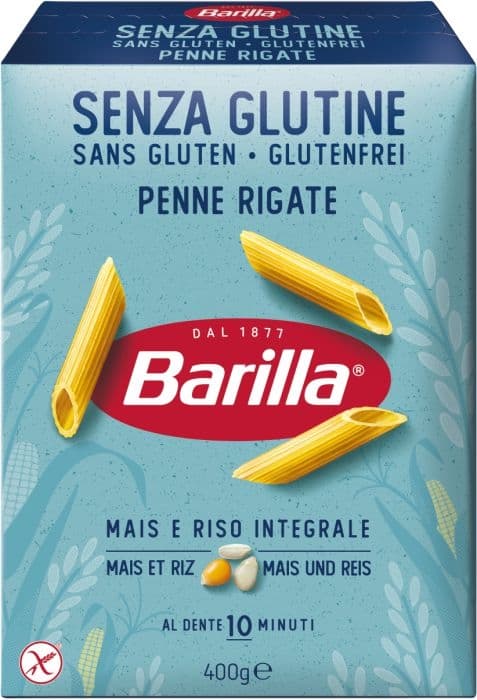 Barilla Penne Rigate bezlepkové 400g
