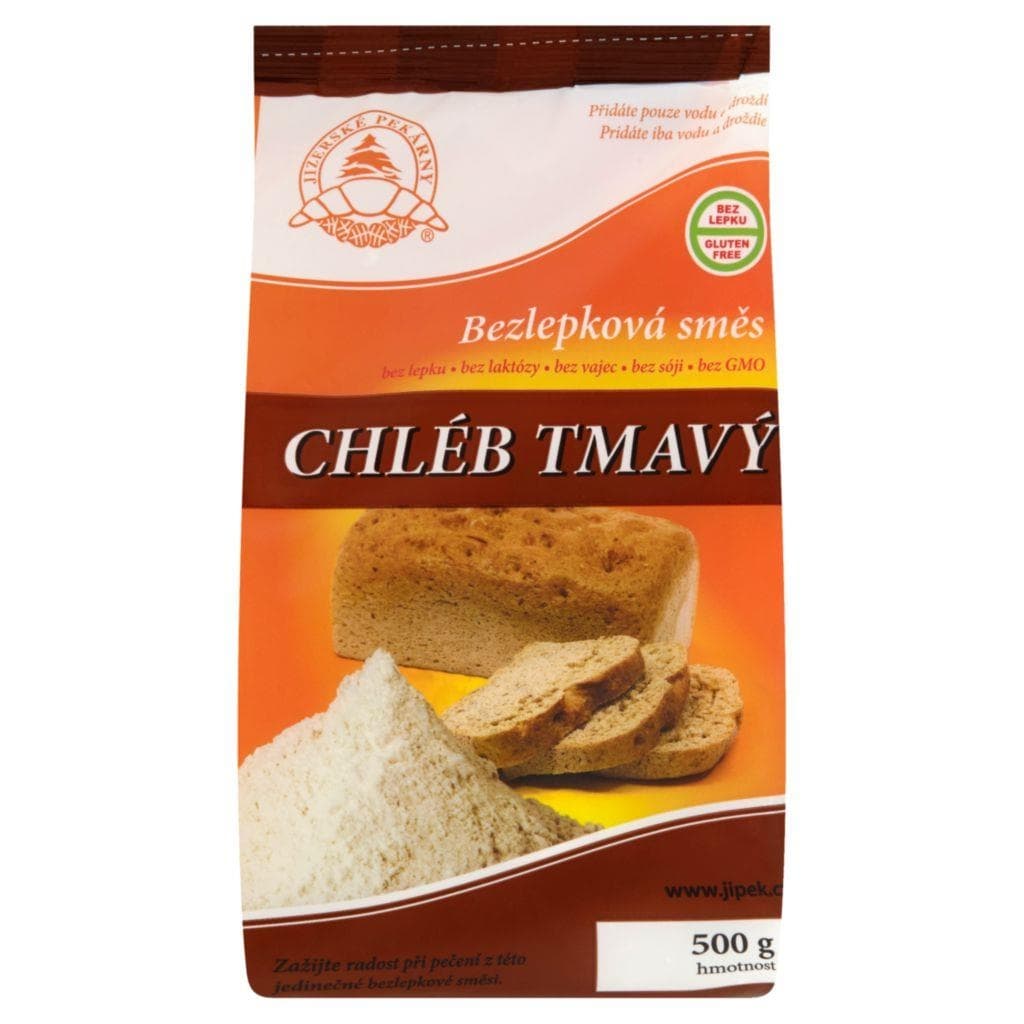 Jizerské pekárny Směs na tmavý chléb bez lepku 500 g