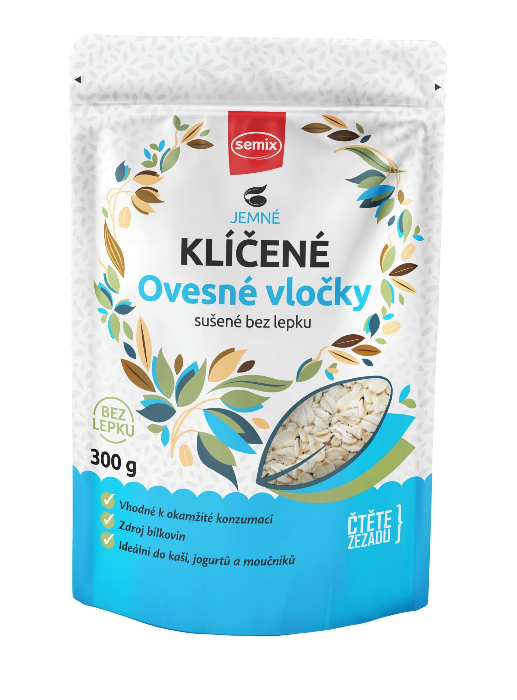 SEMIX Klíčené ovesné vločky bez lepku 300g