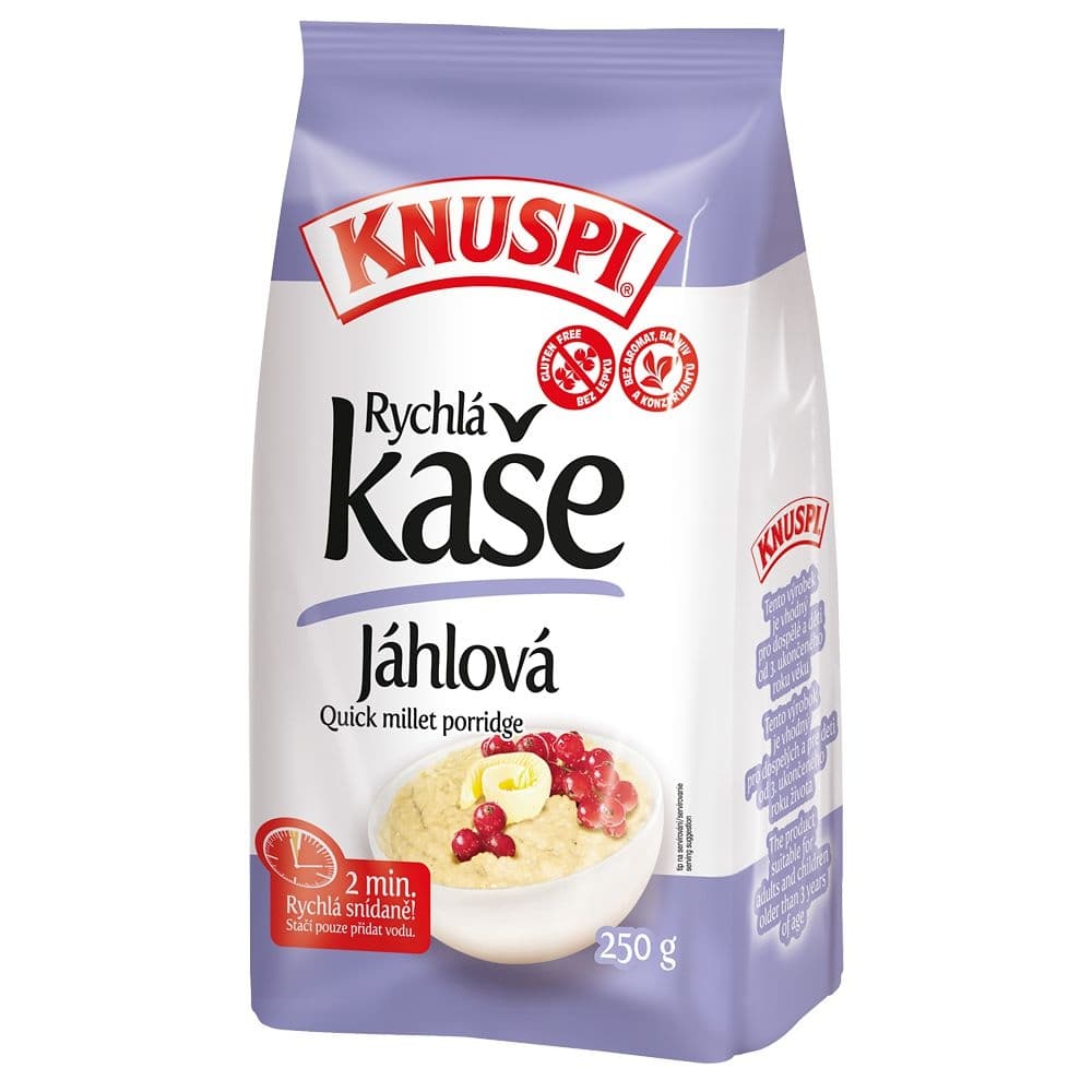 Knuspi jáhlová kaše bez lepku 250 g