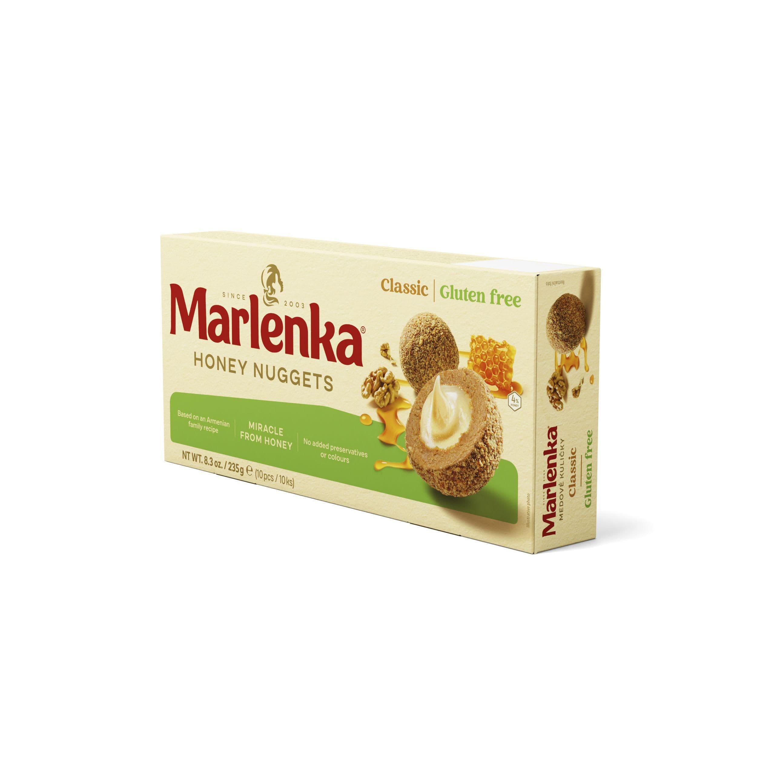 Marlenka Bezlepkové medové kuličky 235 g