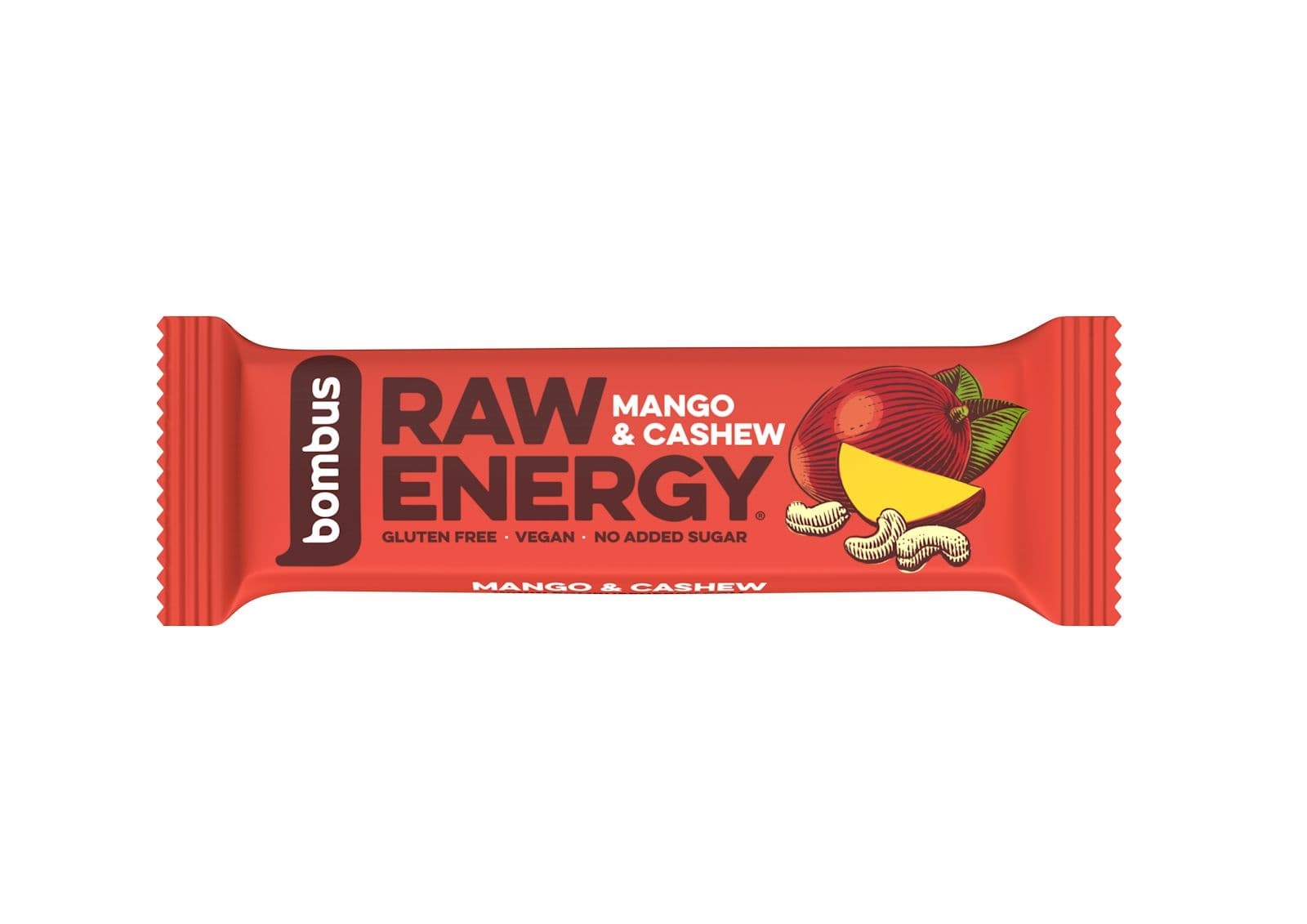 BOMBUS Raw energy mango&cashew 50g
