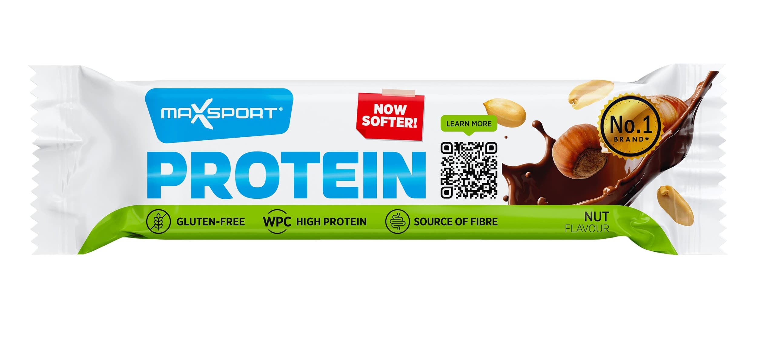 MaxSport Protein tyčinka čoko+ořech bez lepku 50g