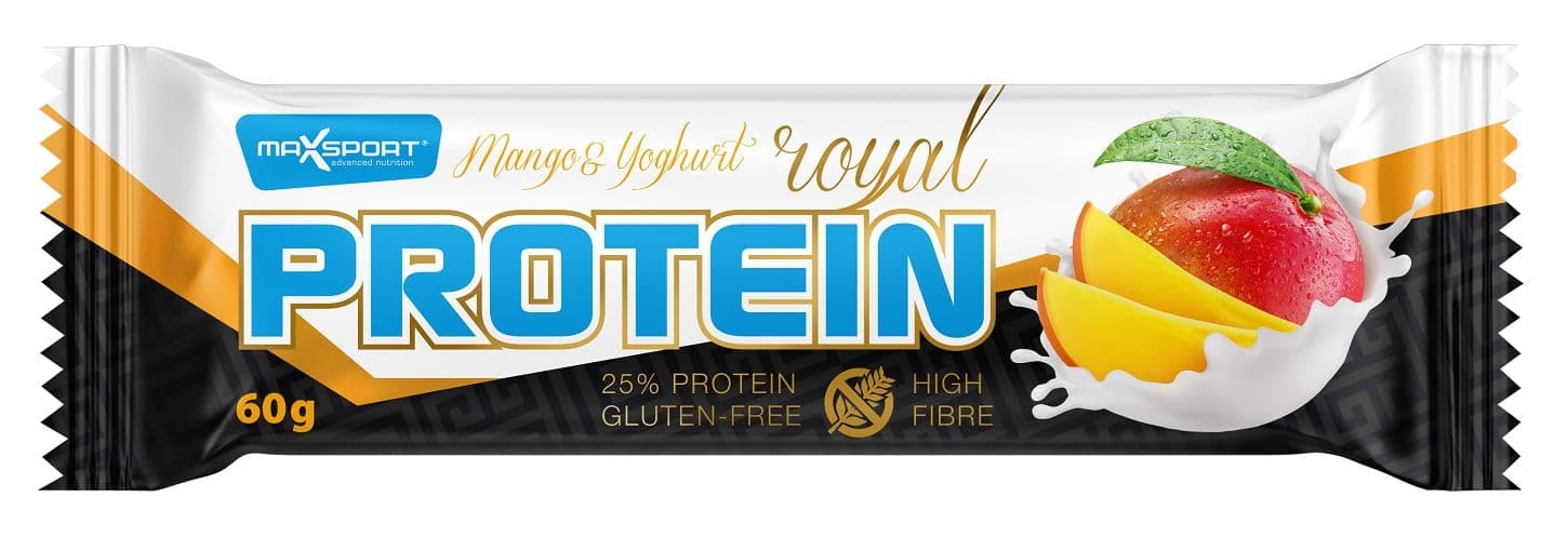 MaxSport Proteinová tyčinka s mangem v jogurtové polevě 60 g