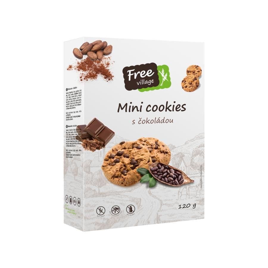 Free Village Mini cookies bez lepku 120 g