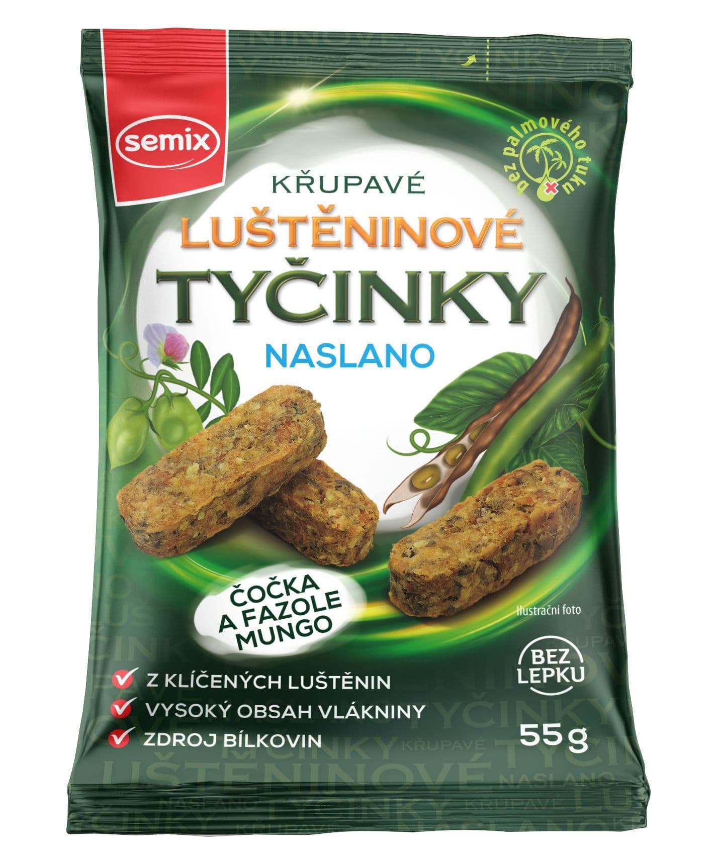 Semix Zapékané luštěninové tyčinky bezlepkové 55g