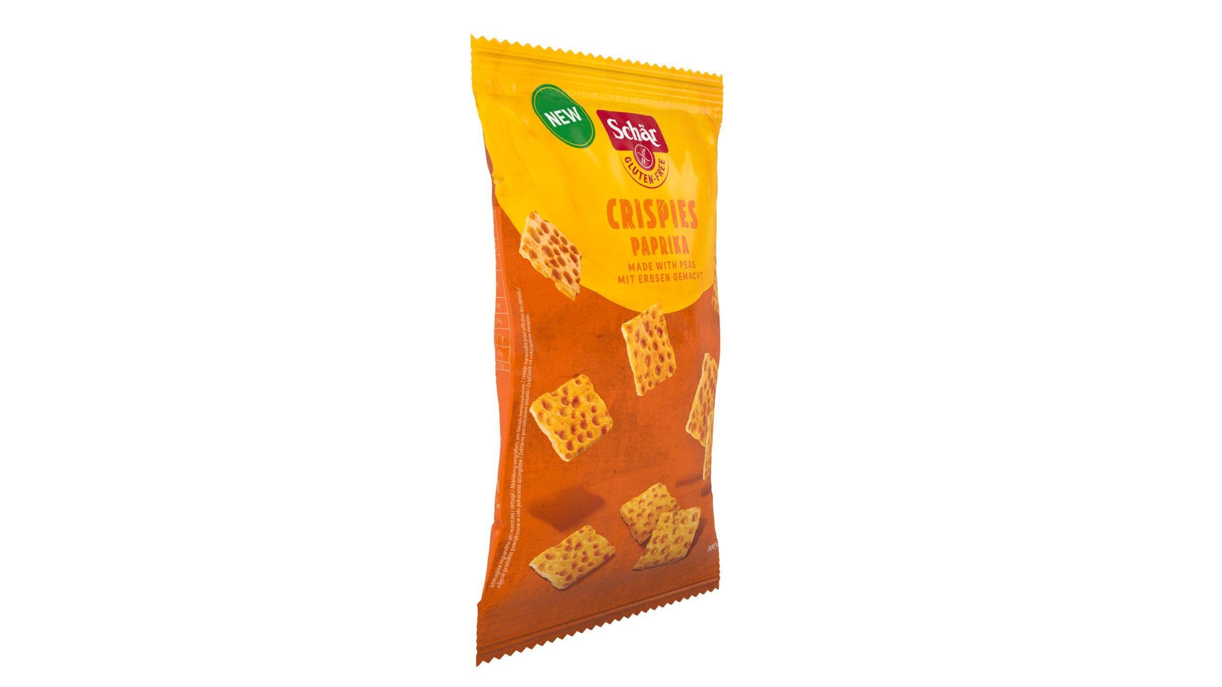 Schär Hrachové lupínky s příchutí paprika bez lepku 100g