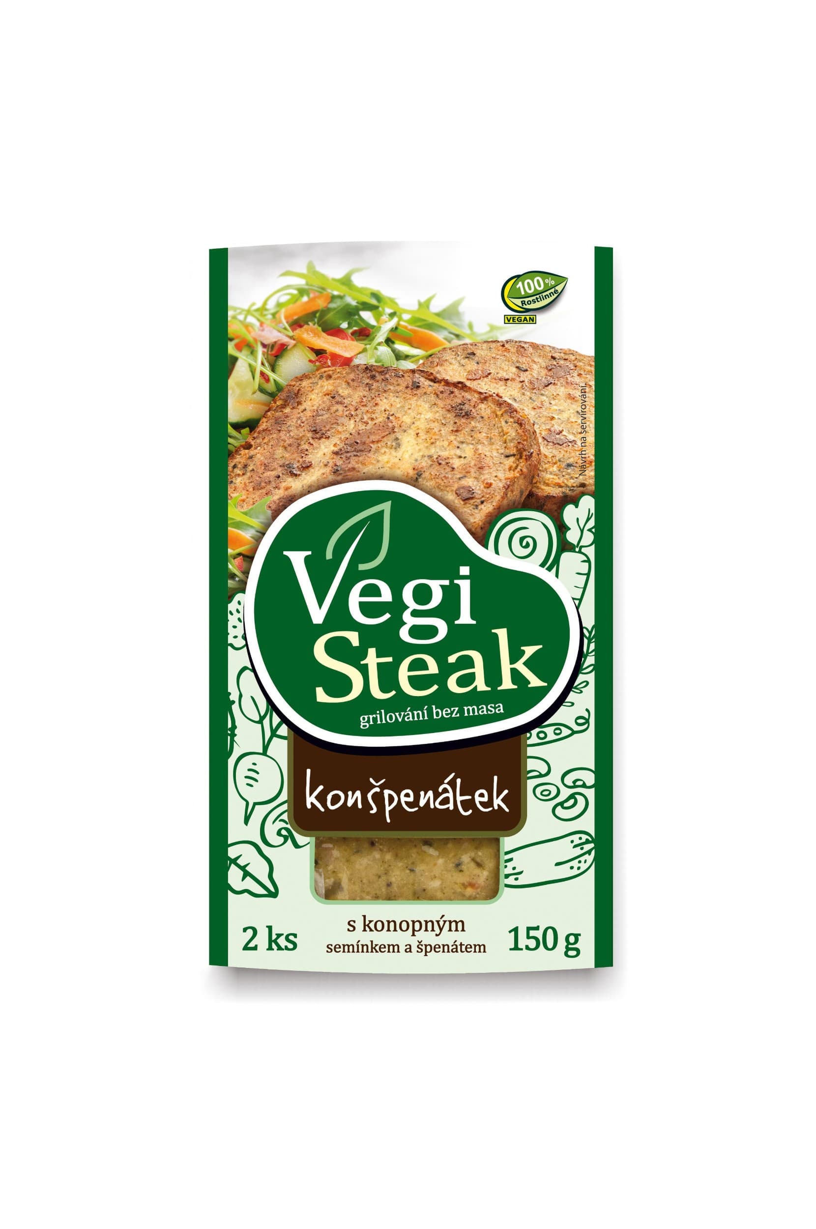 Veto Vegi Steak konšpenátek 150 g