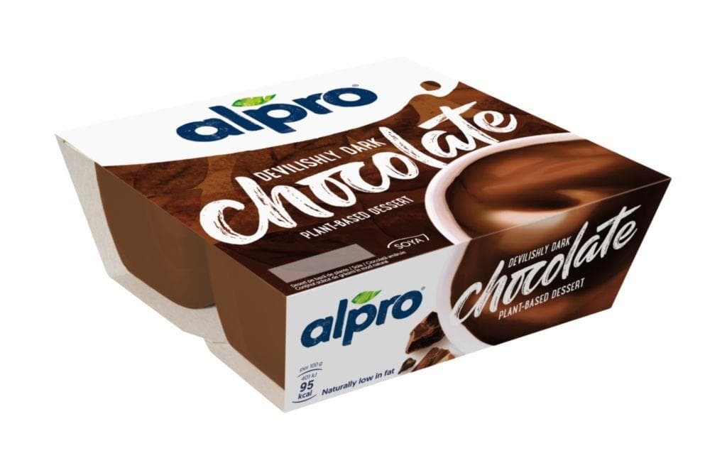 Alpro sójový dezert s příchutí tmavé čokolády 4x125g