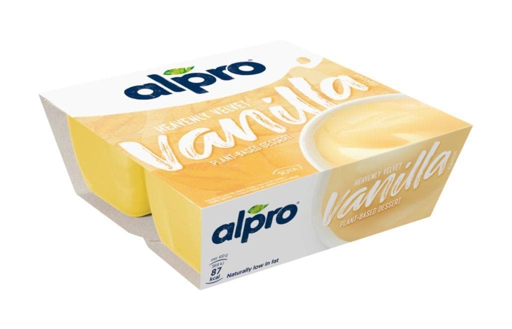 Alpro sójový dezert s příchutí vanilky 4x125g