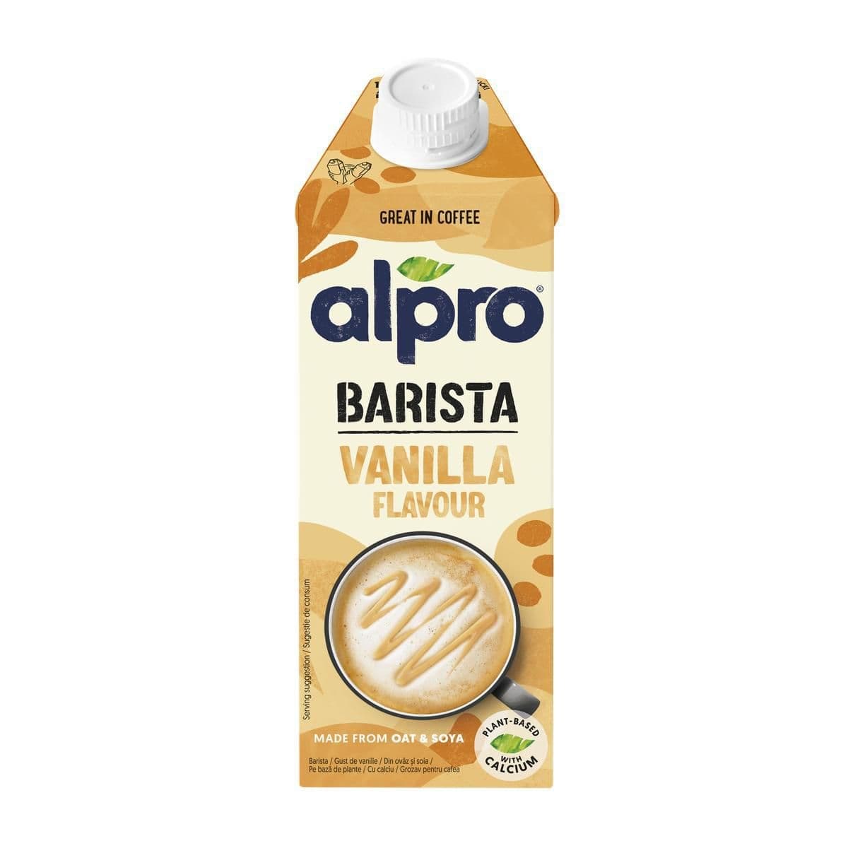Alpro barista Ovesno-sójový nápoj s příchutí vanilky 750 ml