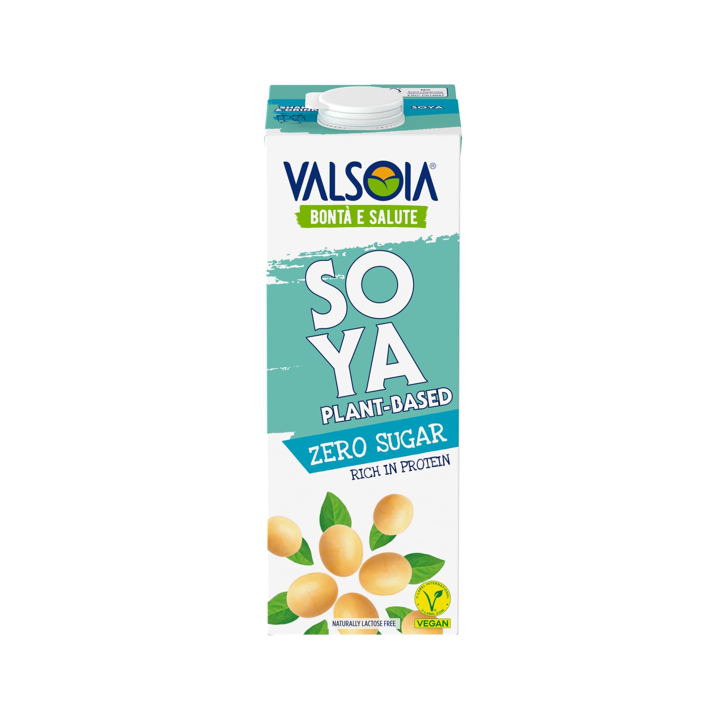 Valsoia Sója Zero sugar 1L