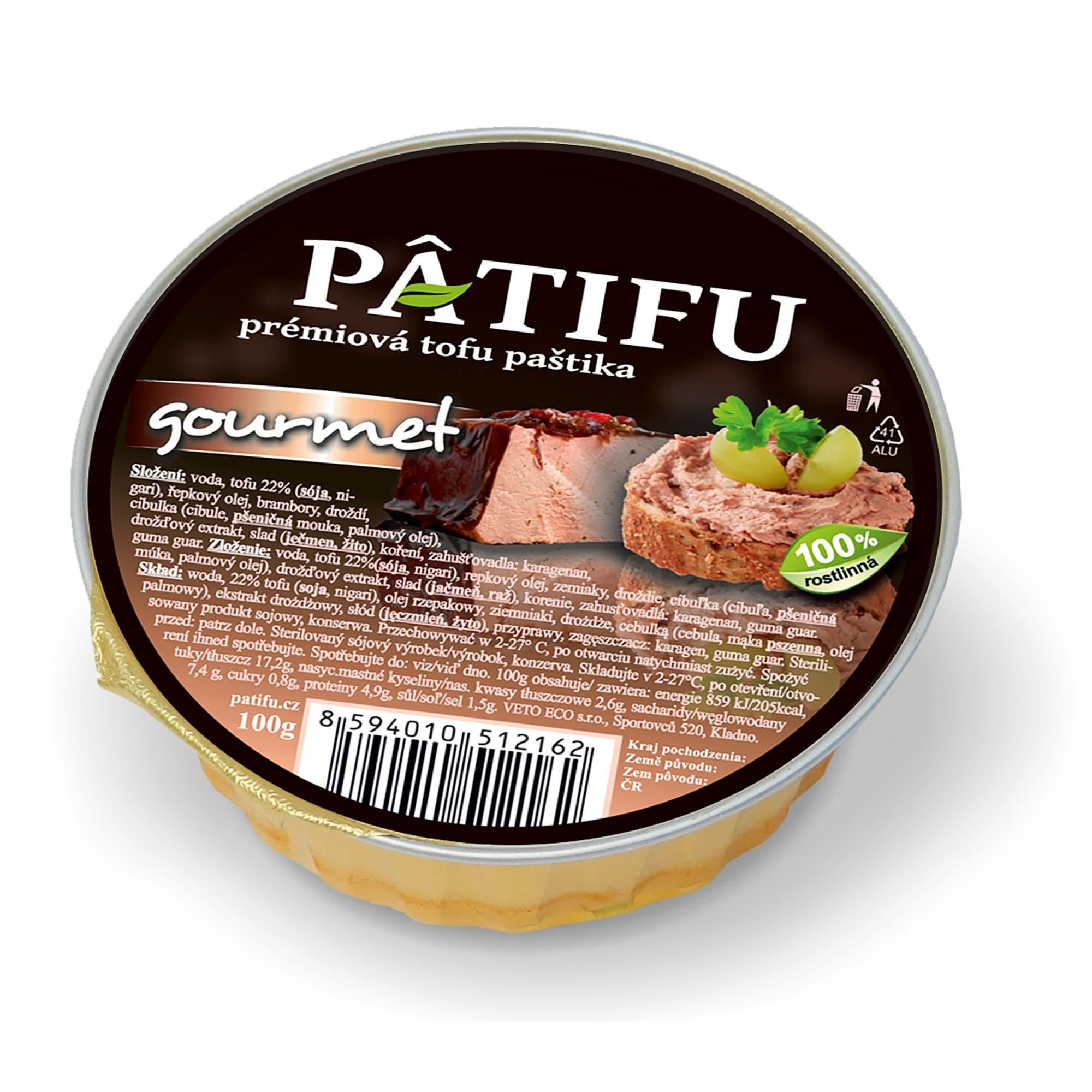 Veto eco Pâtifu Prémiová tofu paštika gourmet 100 g