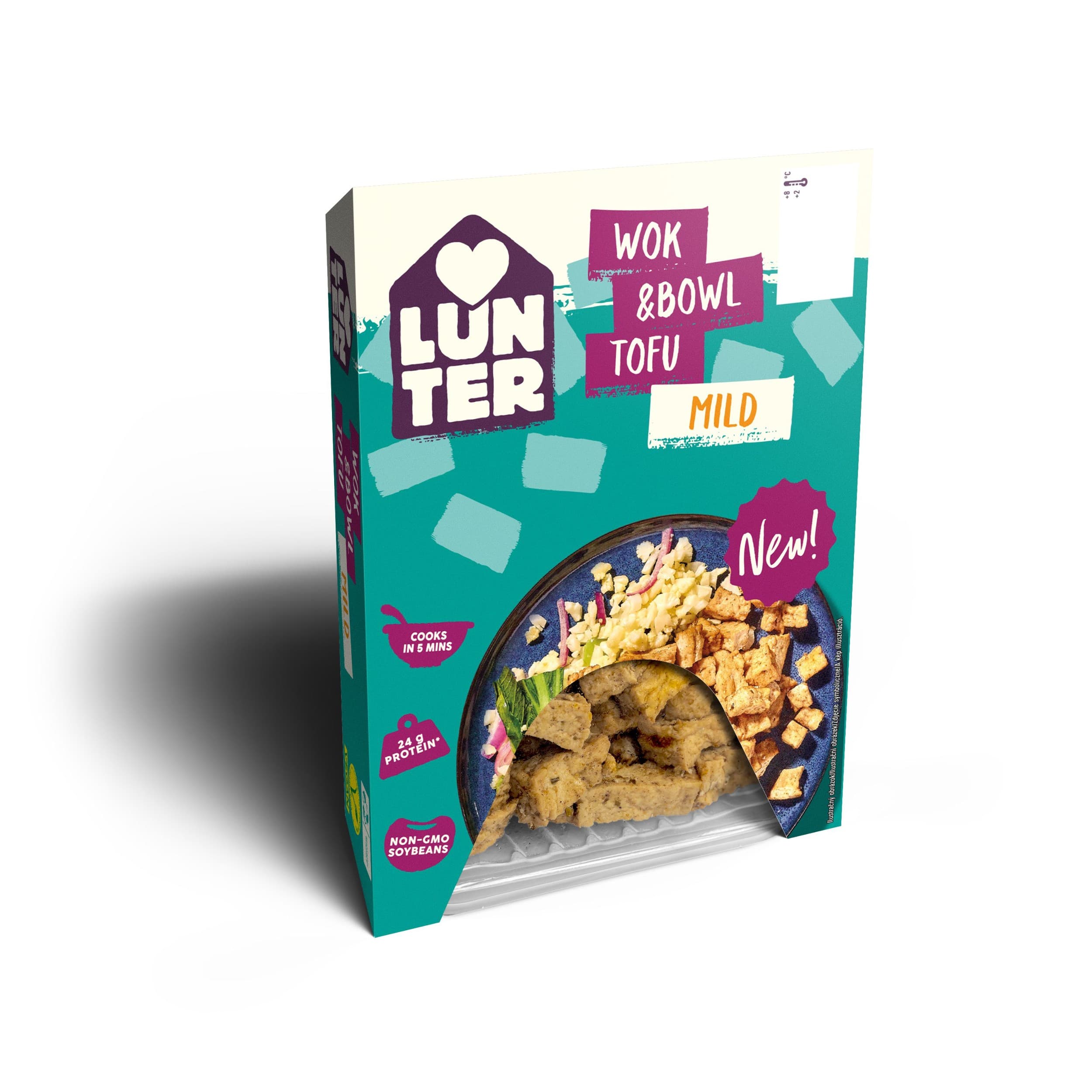 Lunter Wok&Bowl Tofu Mild 160g