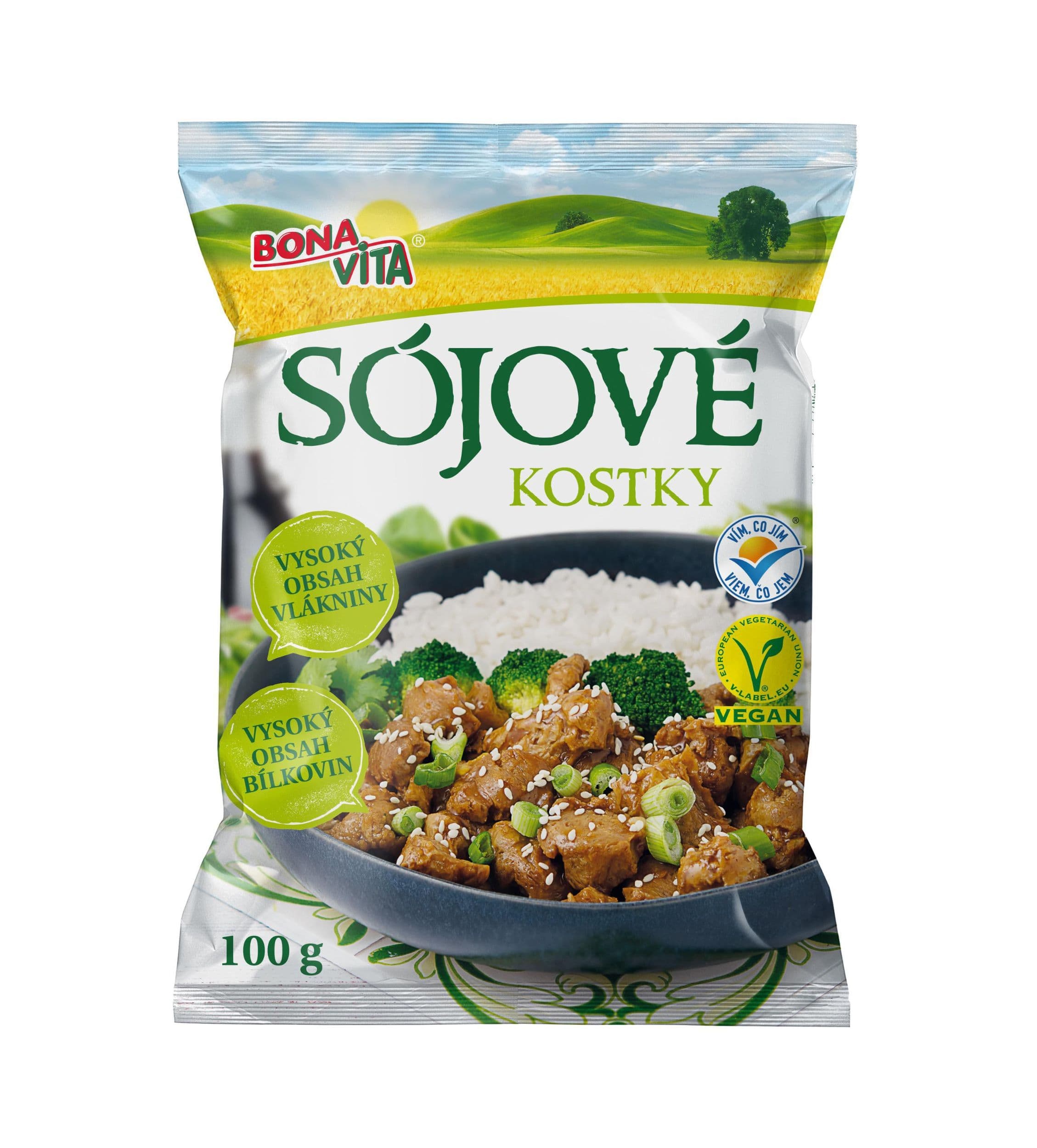 Bona Vita Sójové kostky 100 g