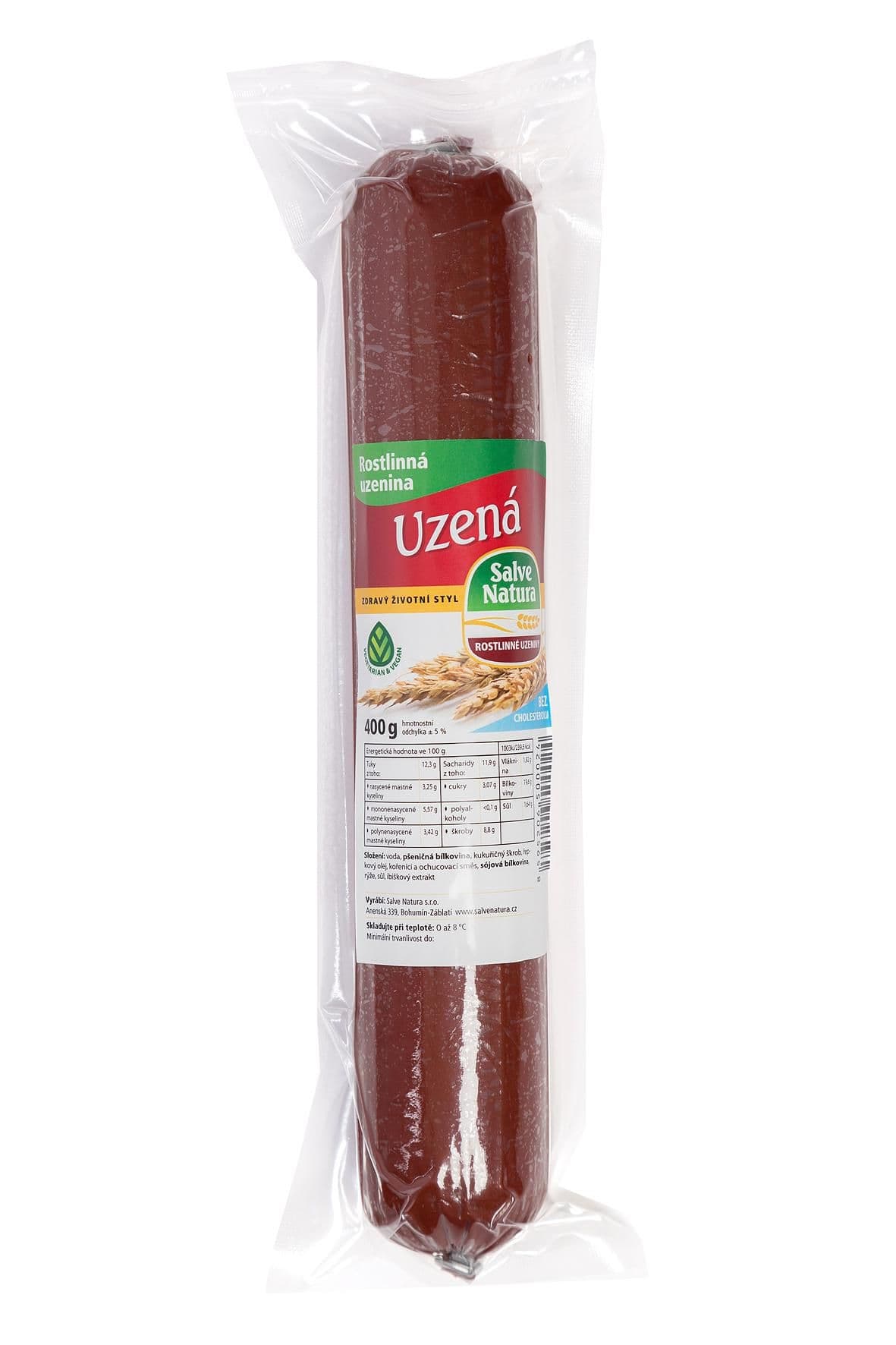 Salve Natura Rostlinná Uzenina uzená 400 g