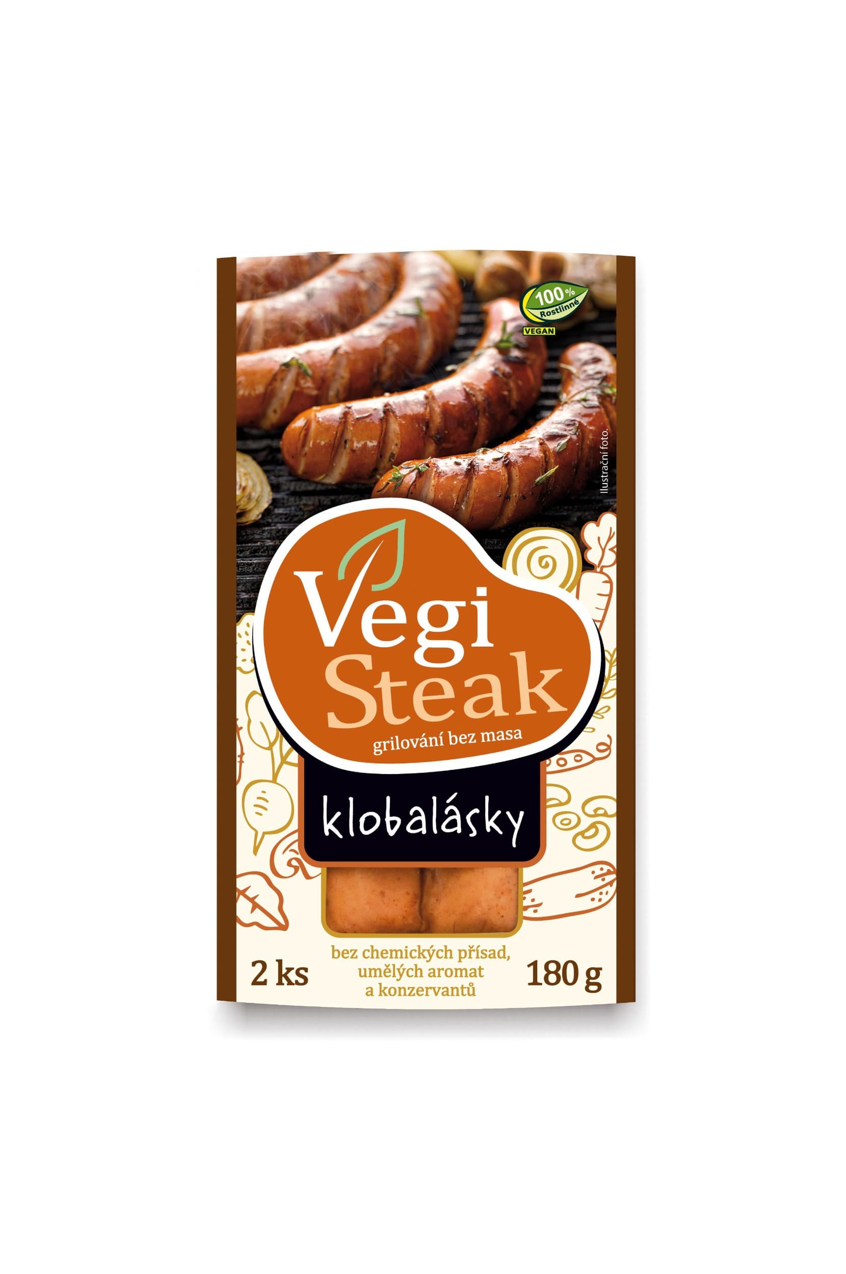 Veto Vegi Steak klobalásky 2ks 180g
