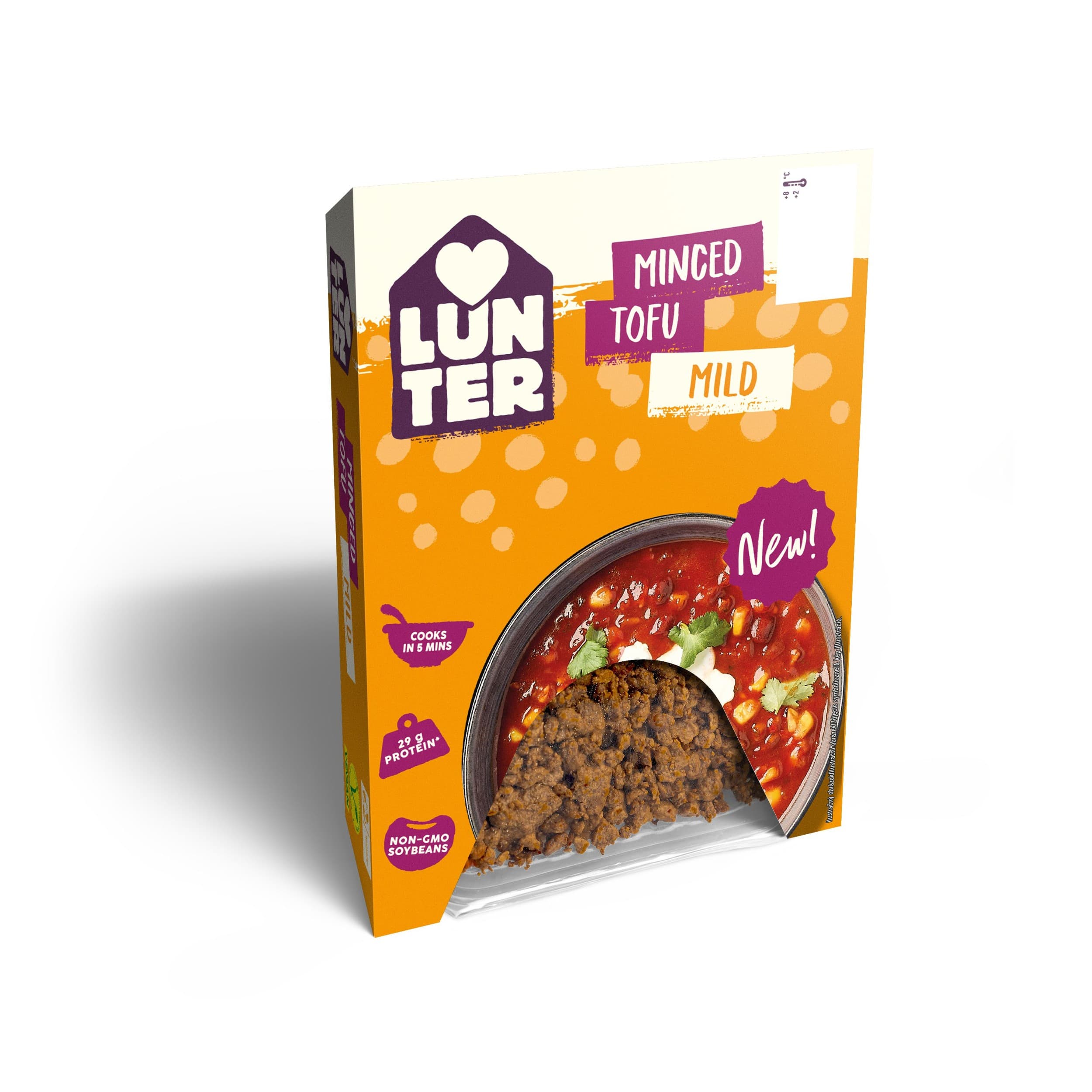 Lunter Minced Tofu Mild 160g