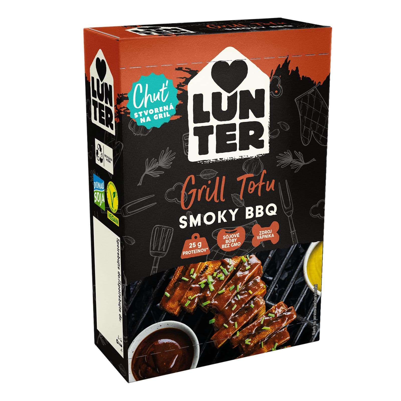 Lunter Tofu Marinated Smoky BBQ 180g