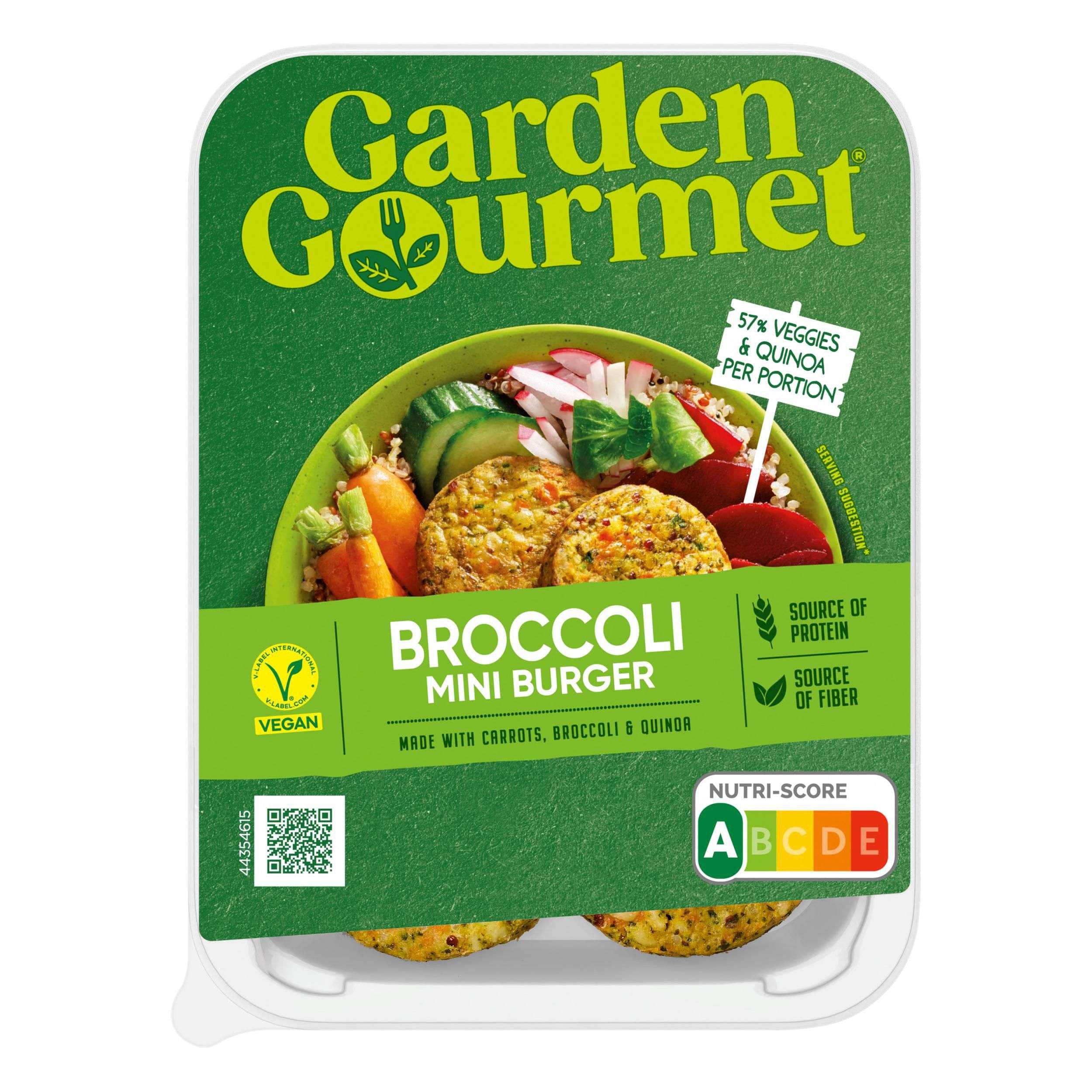 Garden Gourmet Mini burger s brokolicí 198g ​