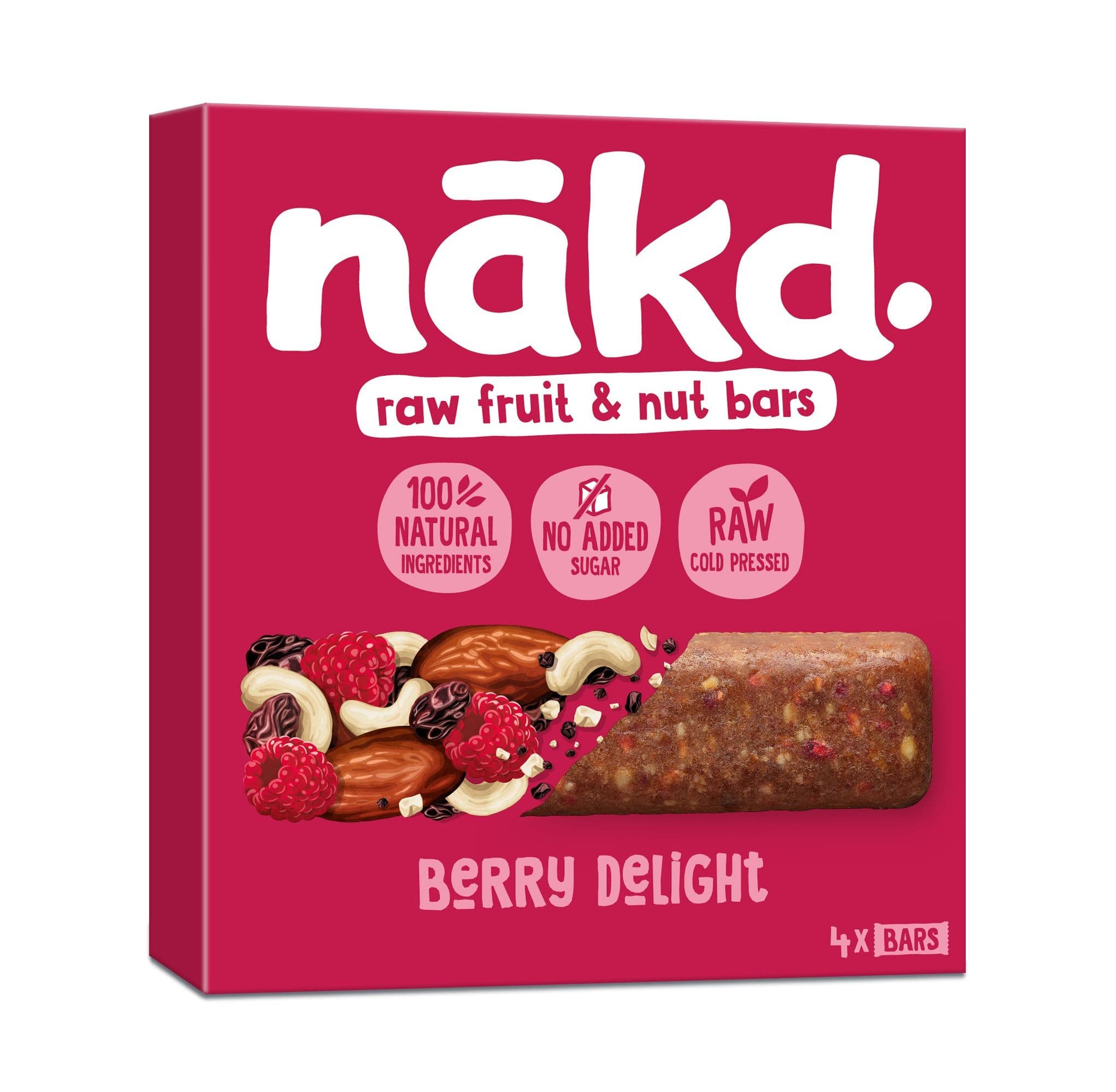 NAKD Berry Delight 4x35g