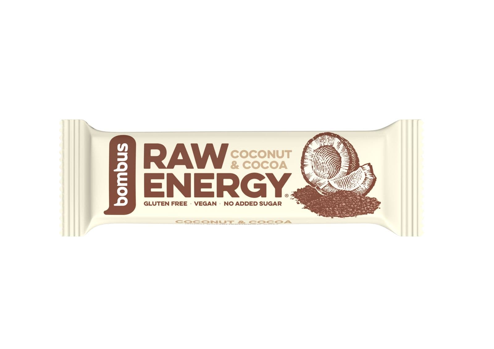 Bombus Raw energy coconut & cocoa 50 g