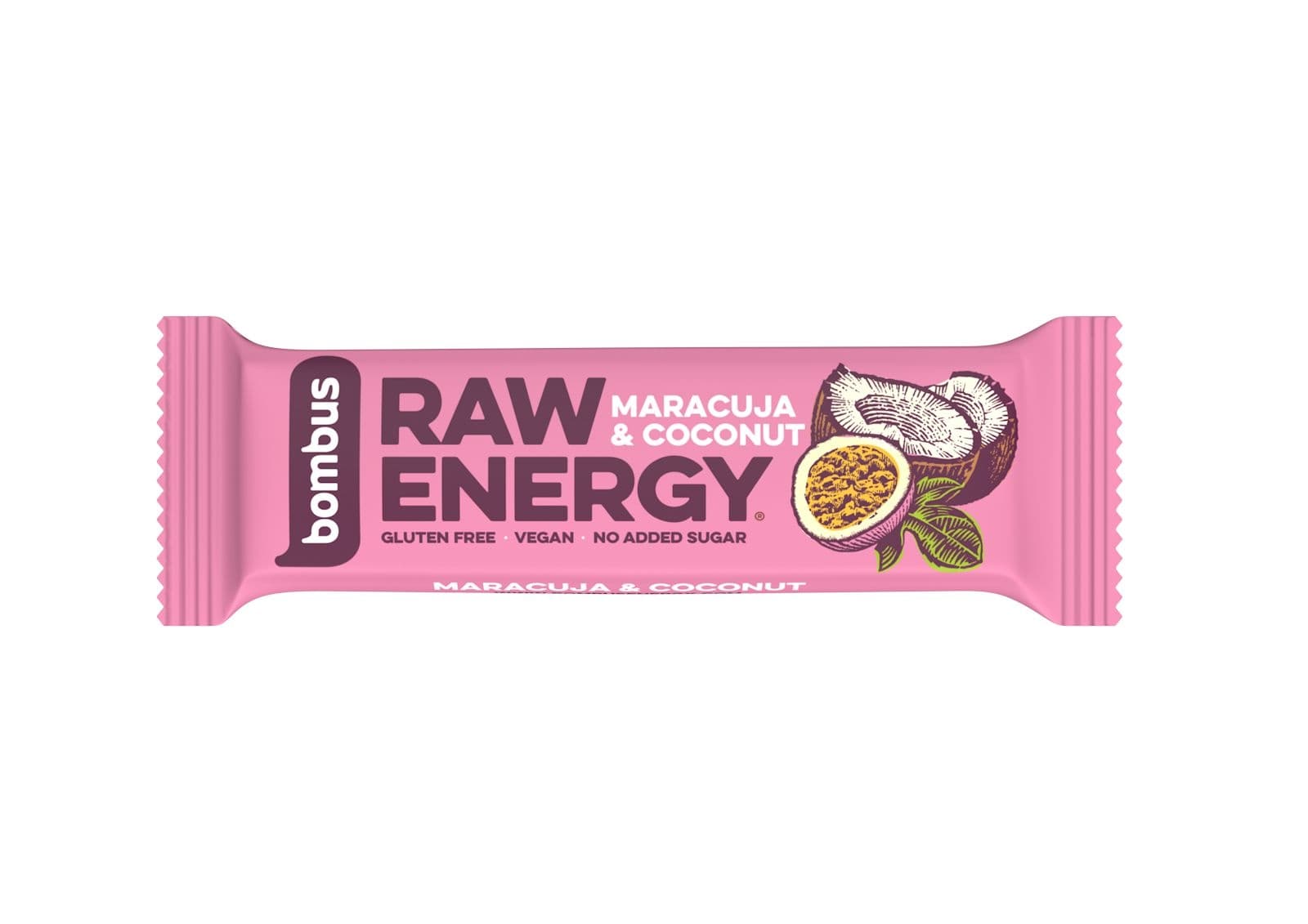 Bombus Raw energy maracuja & coconut 50 g