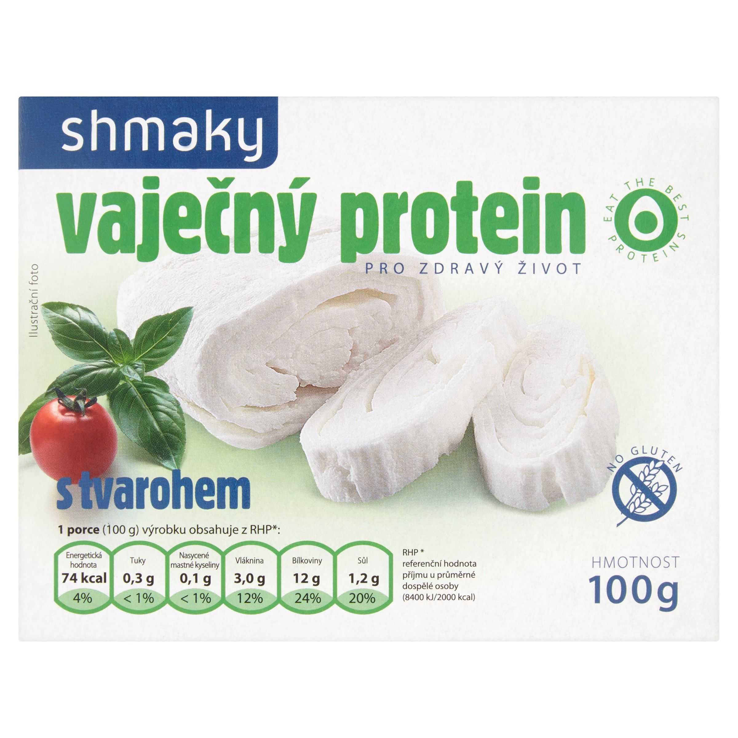 Shmaky vaječný protein s tvaroh 100 g