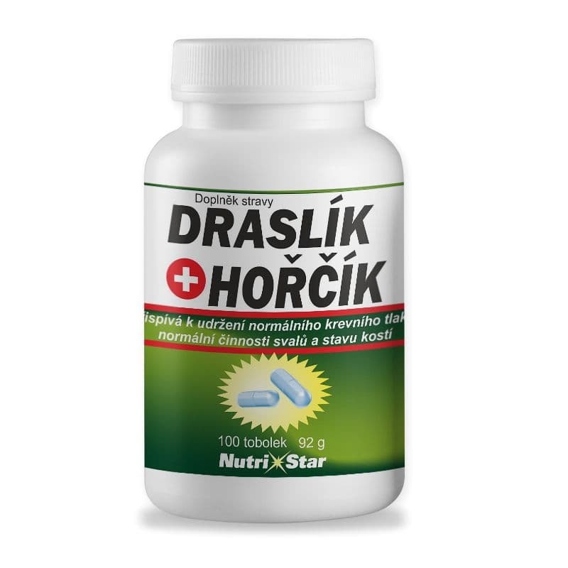 Nutristar Draslík + Hořčík 100 tbl/92 g