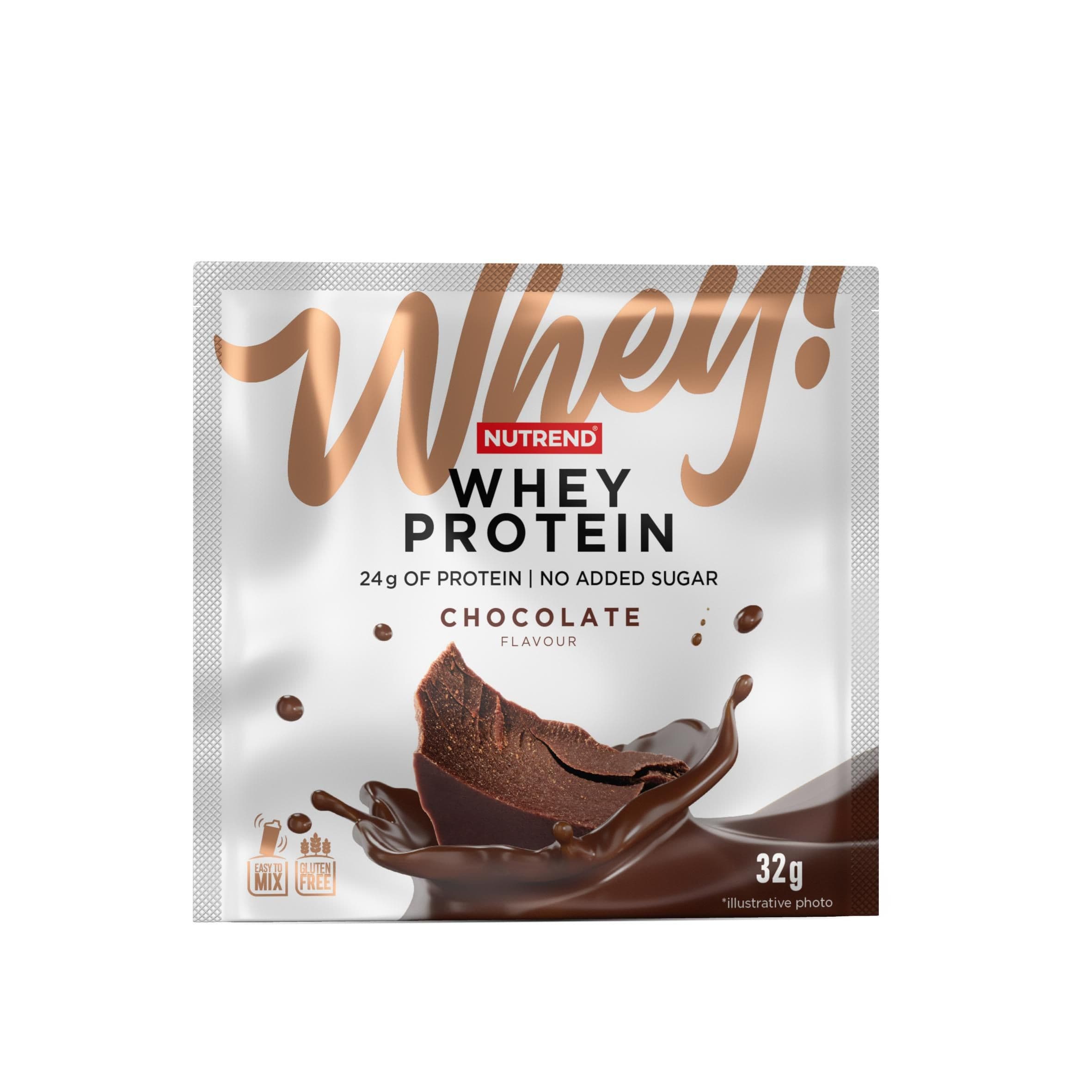 Nutrend WHEY PROTEIN příchuť čokoláda 32 g
