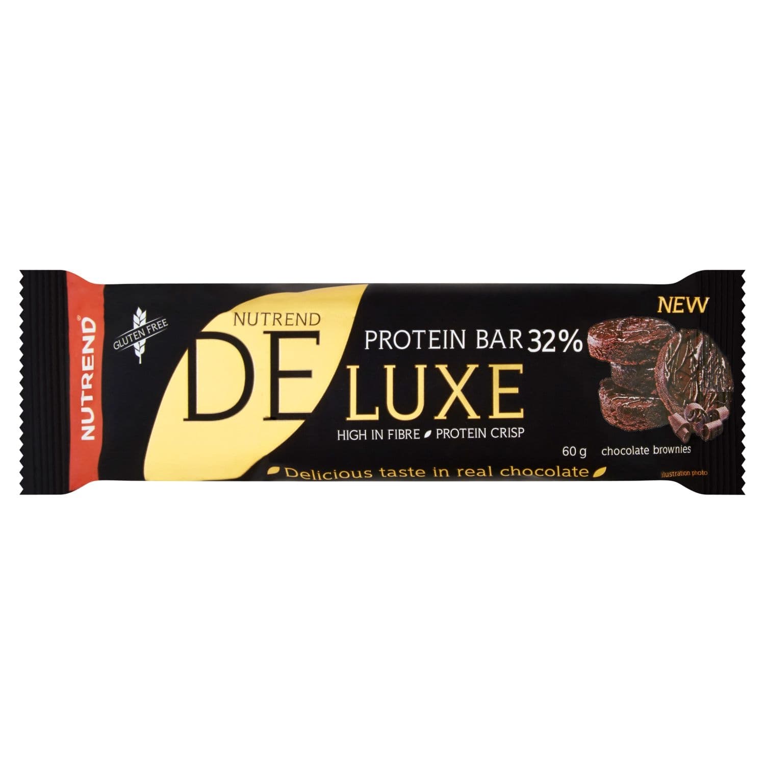 Nutrend Deluxe Proteinová tyčinka příchuť čokoládové brownies 60 g