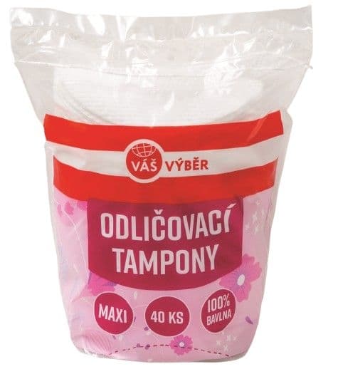 Váš Výběr Odličovací tampony 40ks