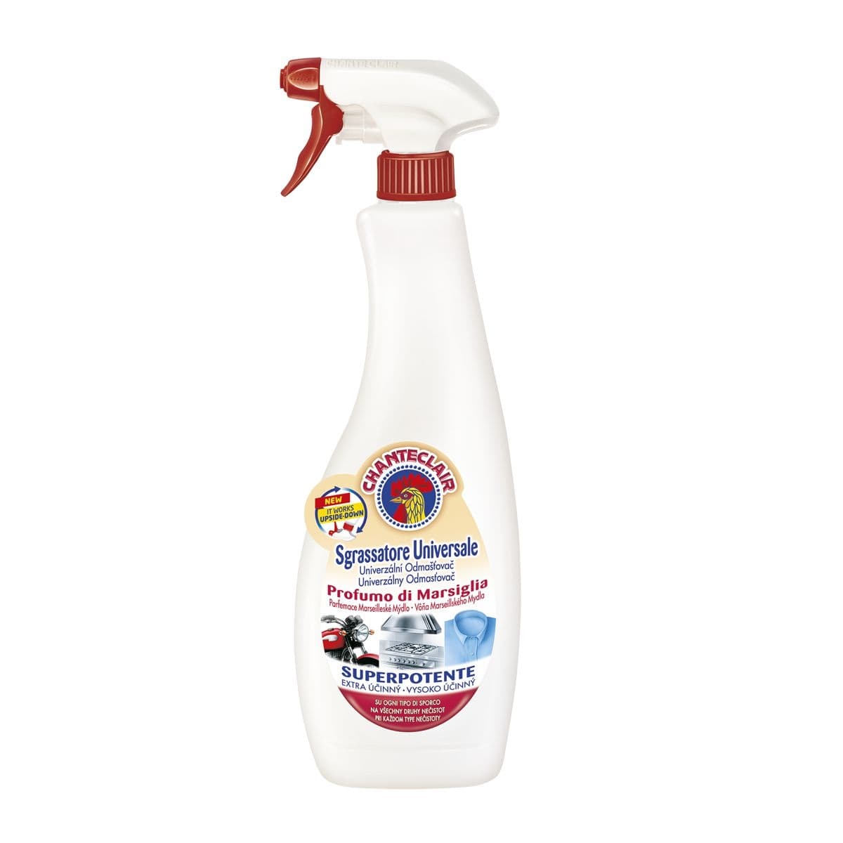 Chante Clair Universální odmašťovač Sgrassatore Universale parfemace Marseillské mýdlo Profuma di Marsiglia 750 ml