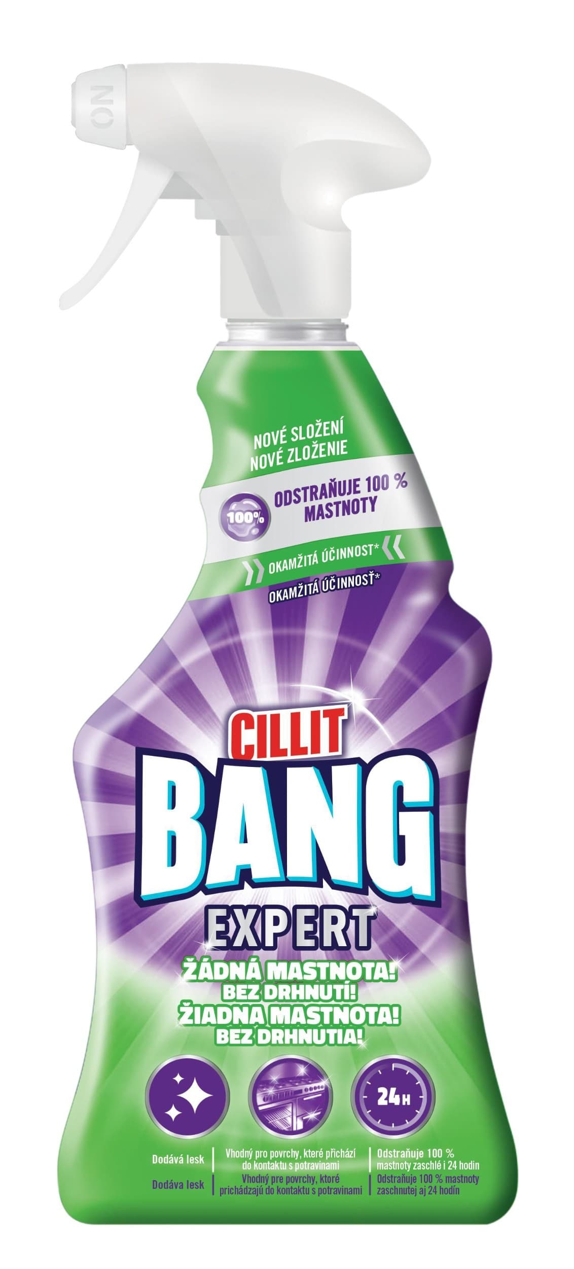 Cillit Bang Odmašťovací sprej do kuchyně 750 ml