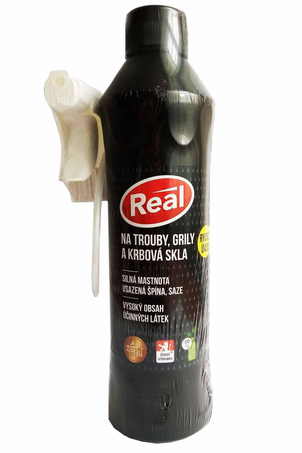Real Na trouby, grily a krbová skla 550 g