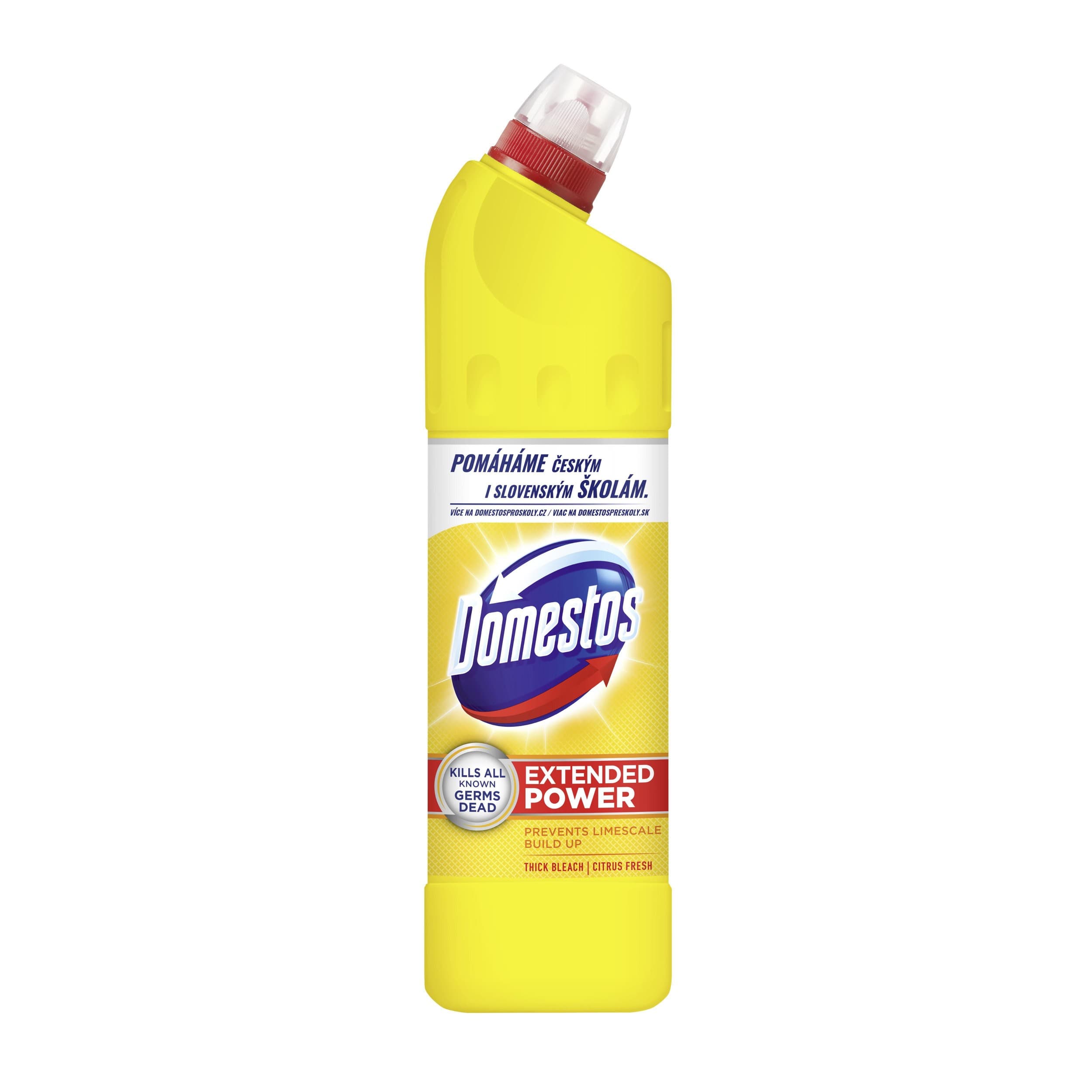 Domestos Citrus tekutý dezinfekční a čistící přípravek na toalety 750 ml