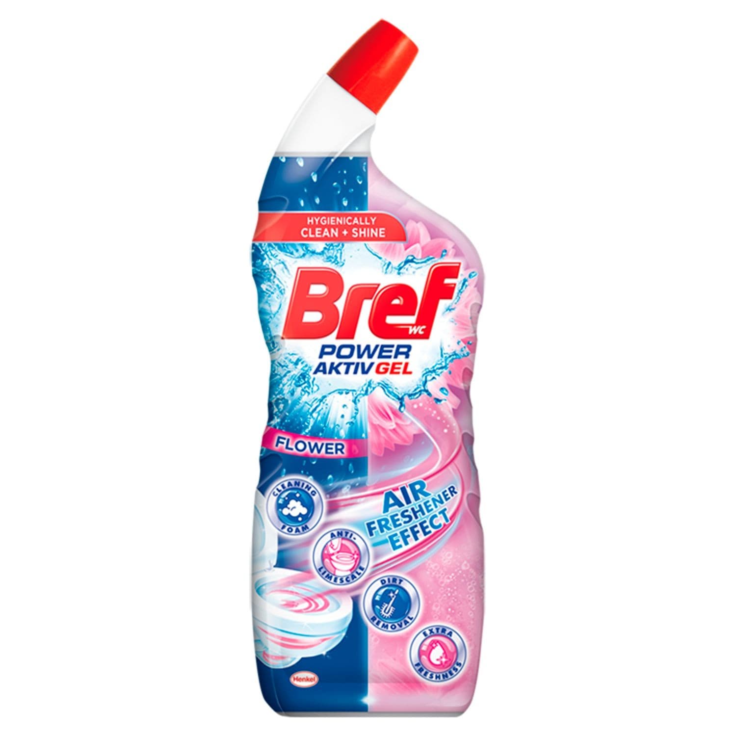 Bref Hygienically Clean & Shine Gel Floral Delight 700 ml