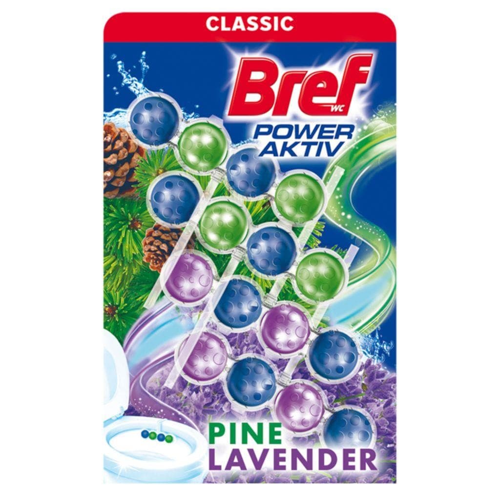 Bref Power Aktiv Pine&Lavender 4x50g