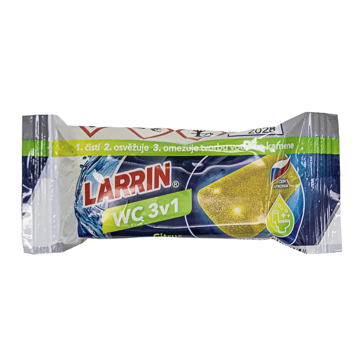 Larrin WC Plus 3v1 Citrus náhradní náplň 40 g