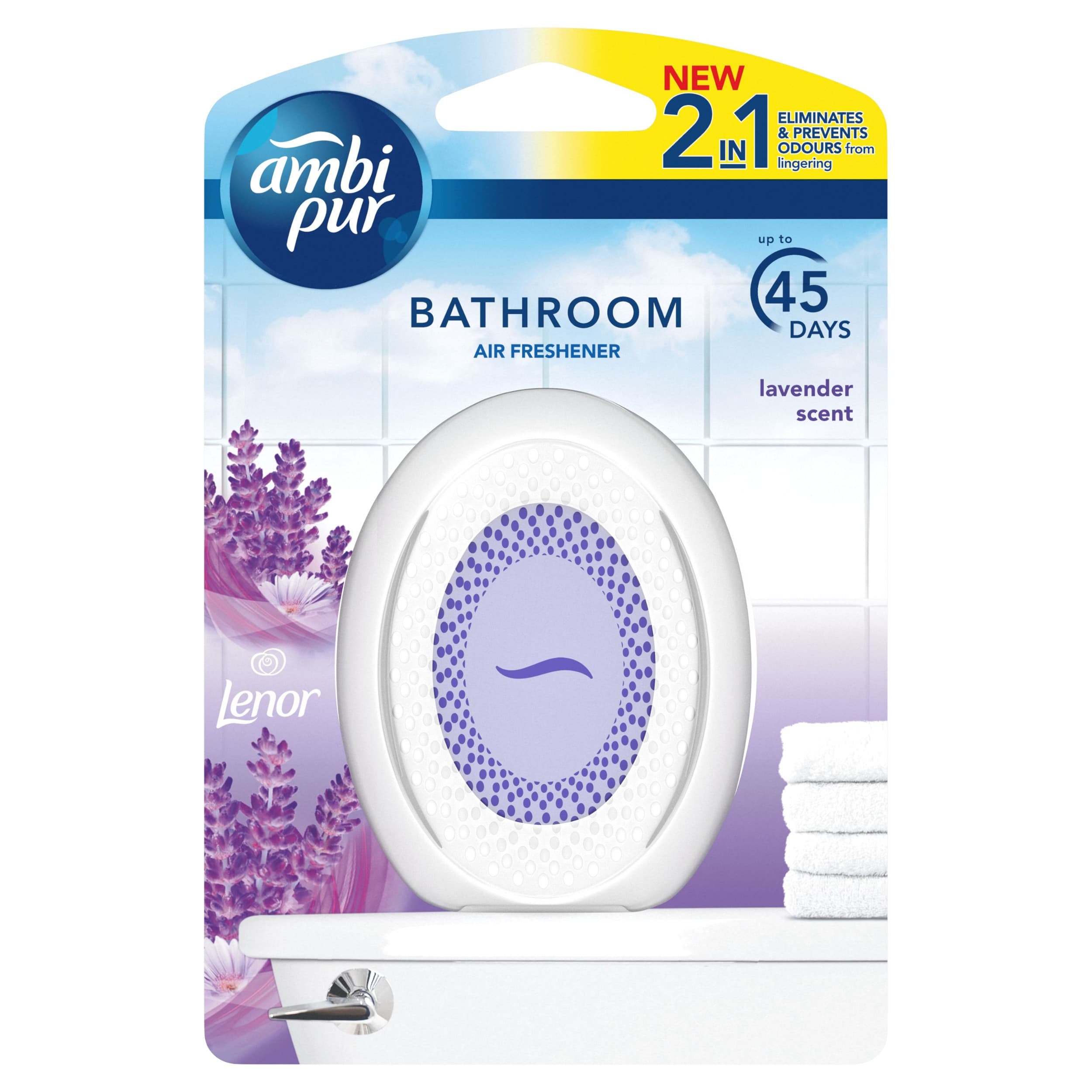 Ambi Pur Bathroom Lavender Osvěžovač vzduchu do koupelny 1ks