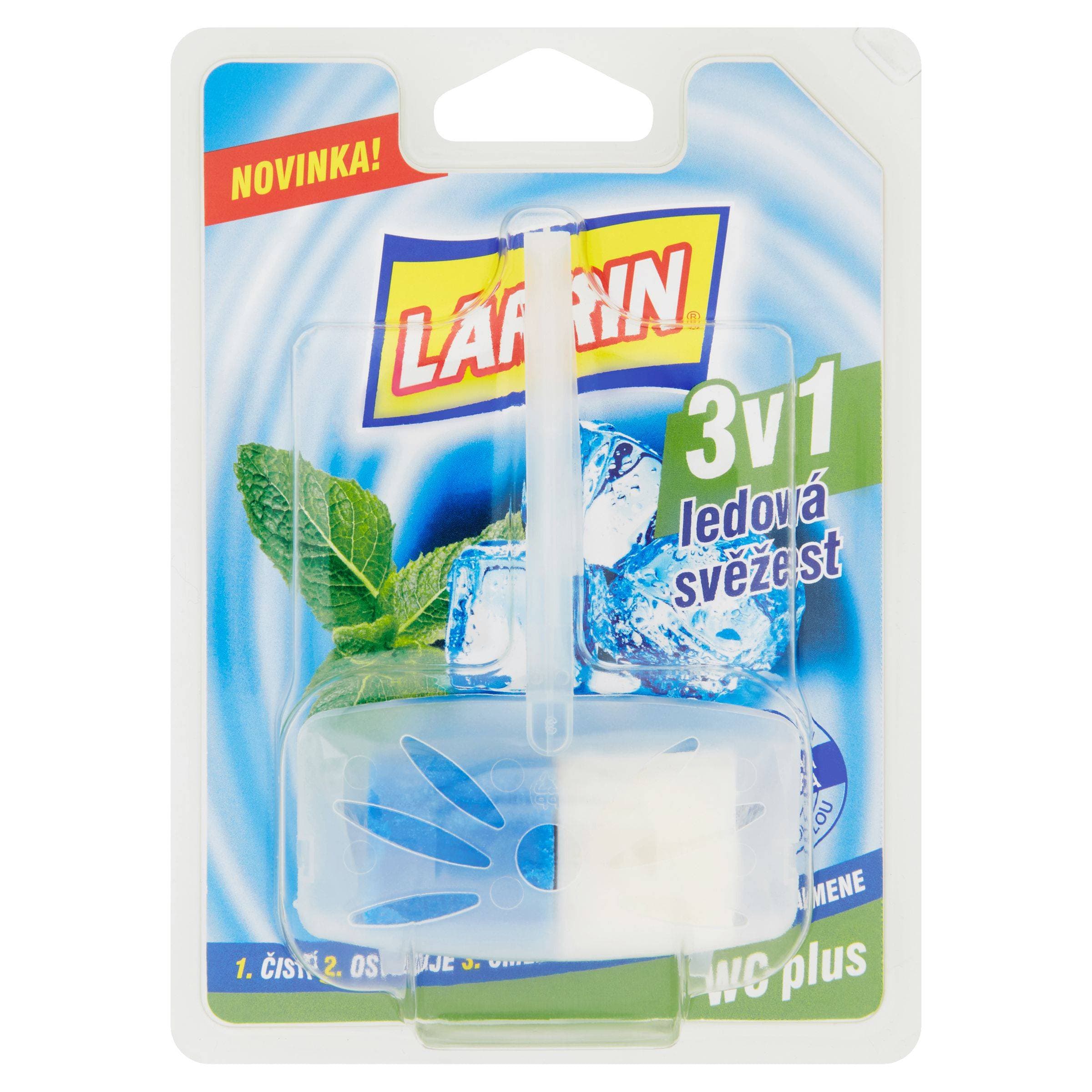 Larrin WC blok modrý závěs 40 g