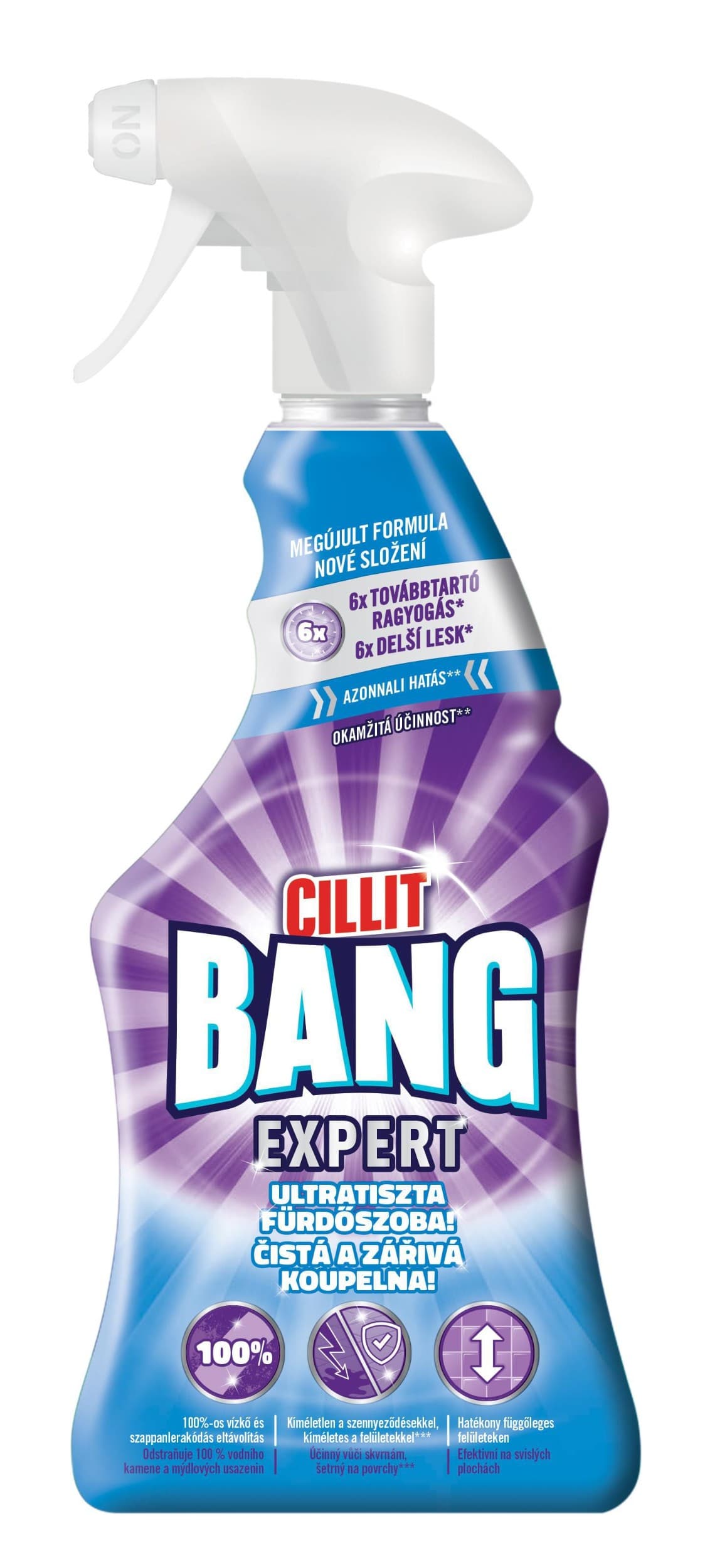Cillit Bang čistá a zářivá koupelna 750 ml