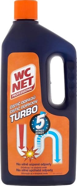 WC Net Professional Turbo Čistič odpadů 1000 ml