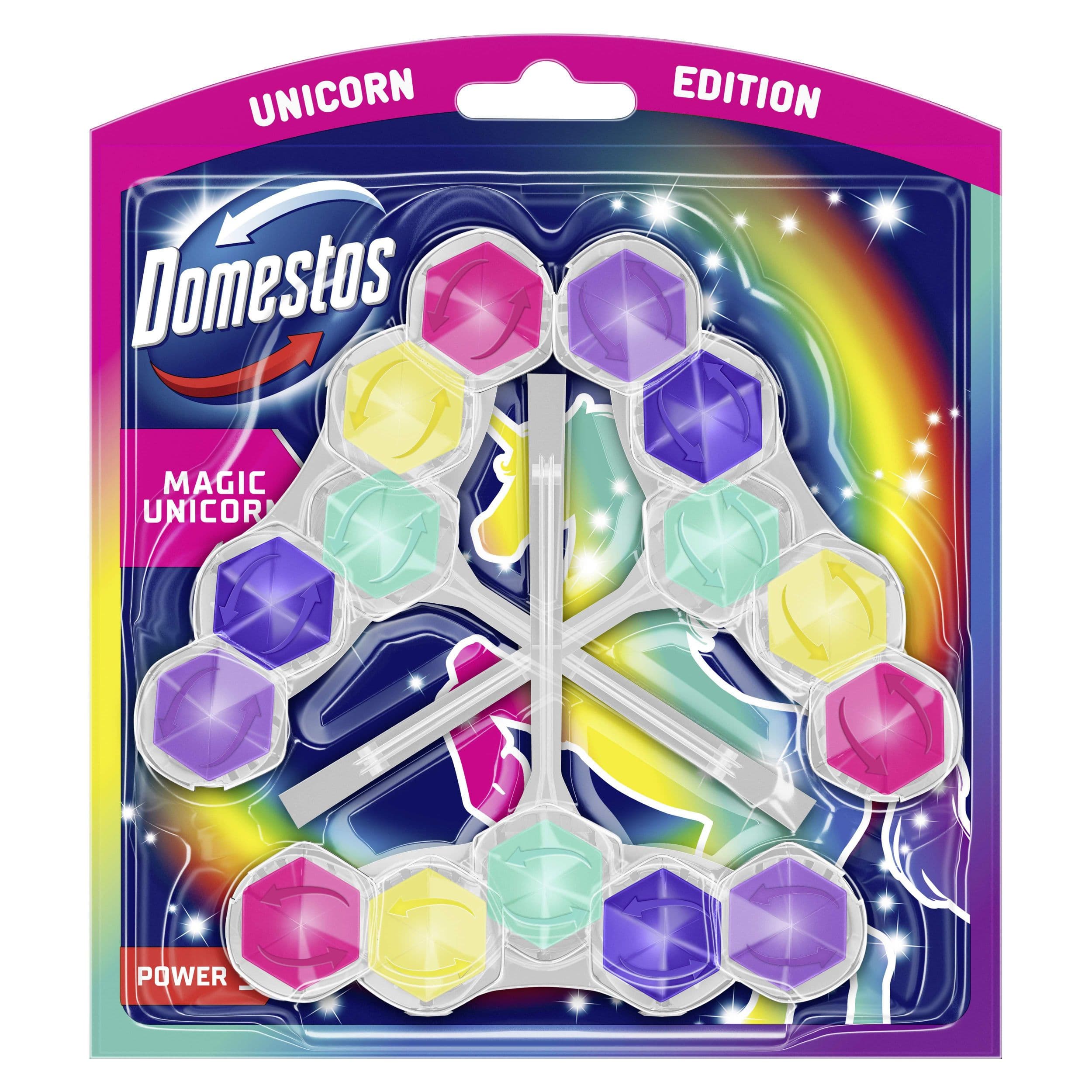 Domestos Power 5 Unicorn 3x50g