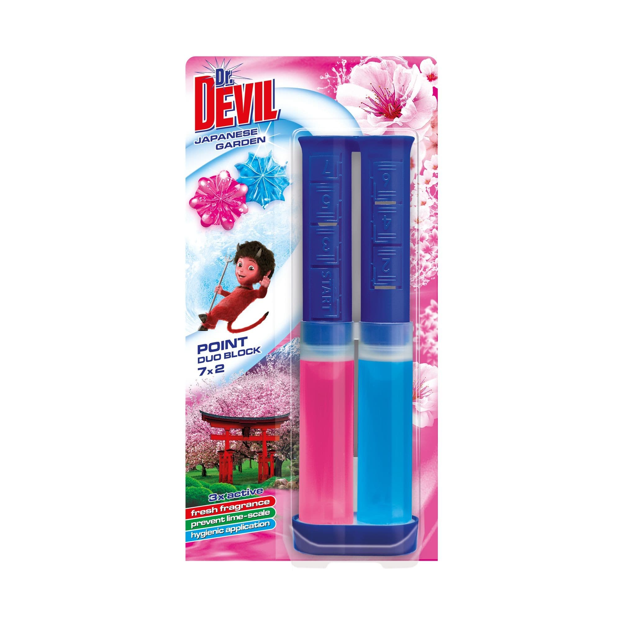 Dr. DEVIL WC POINT DUO BLOCK Japanese garden 65ml