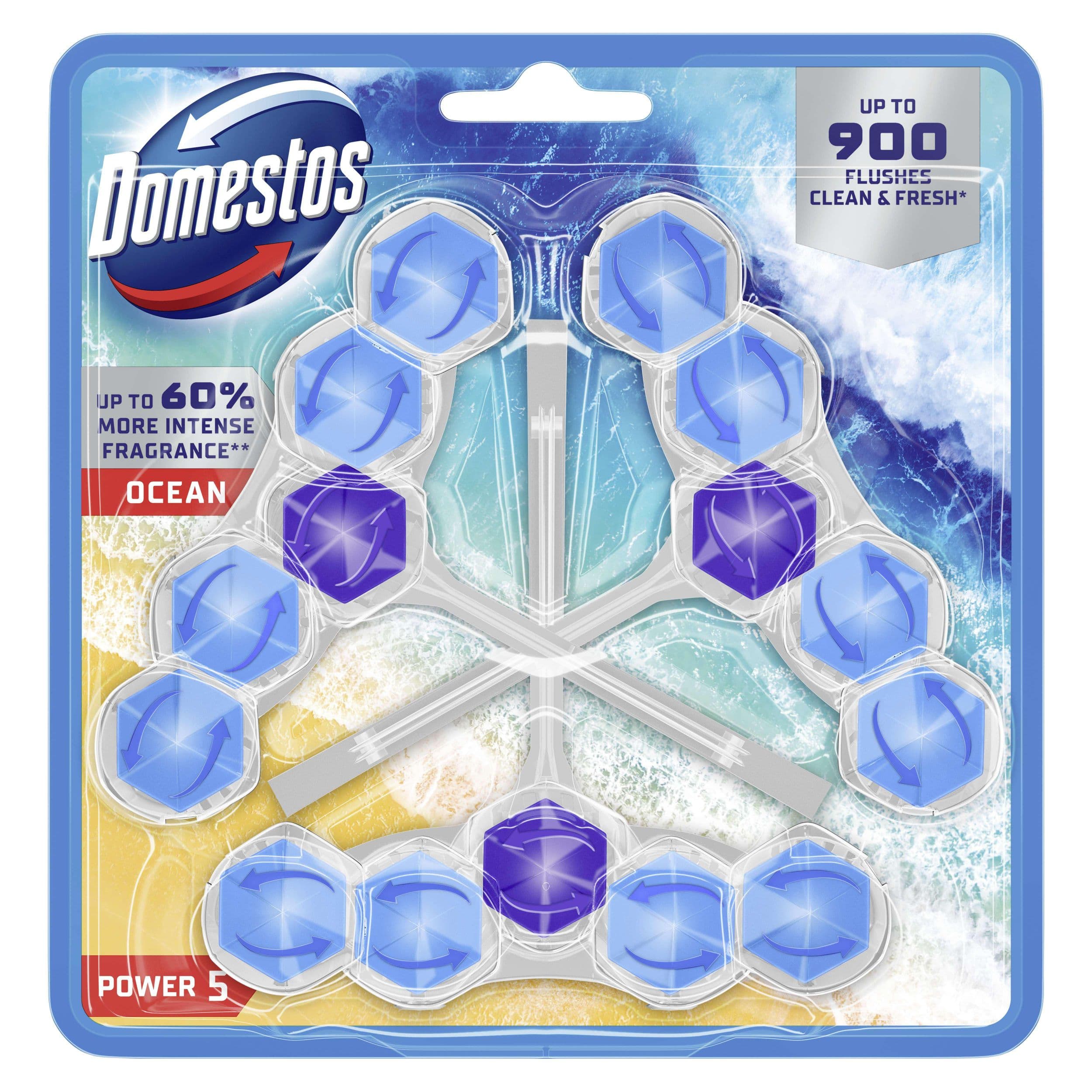 Domestos Power 5 Ocean 3x50g